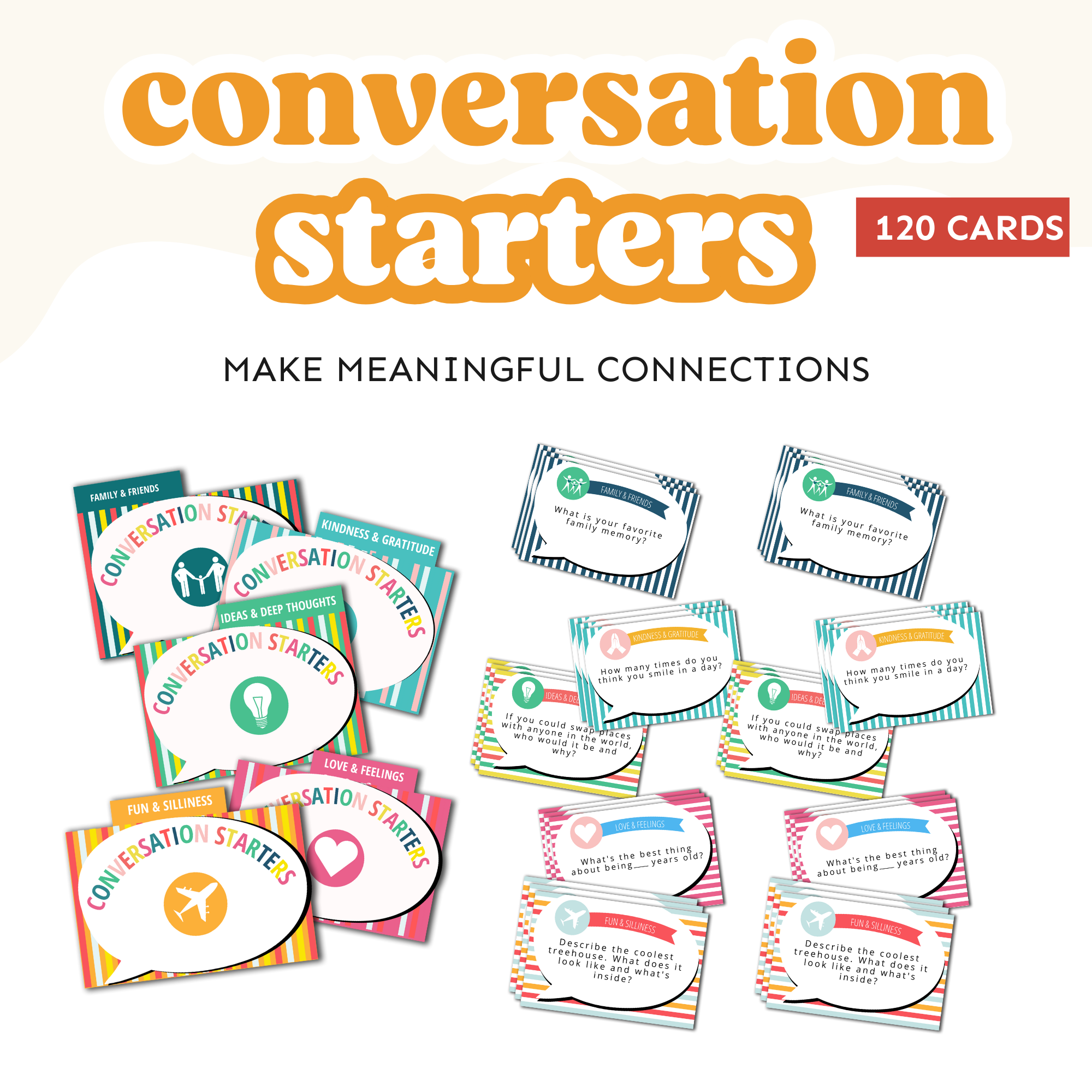 Family Conversation Starters PDF (all ages)