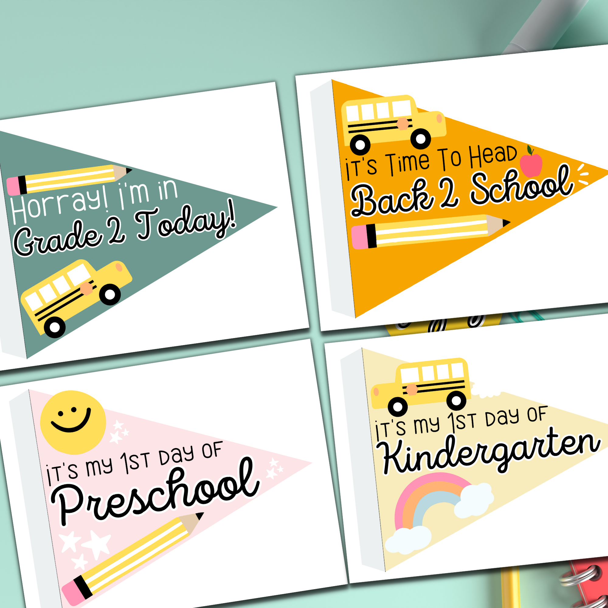 First Day of School Posters (Free With Purchase!)