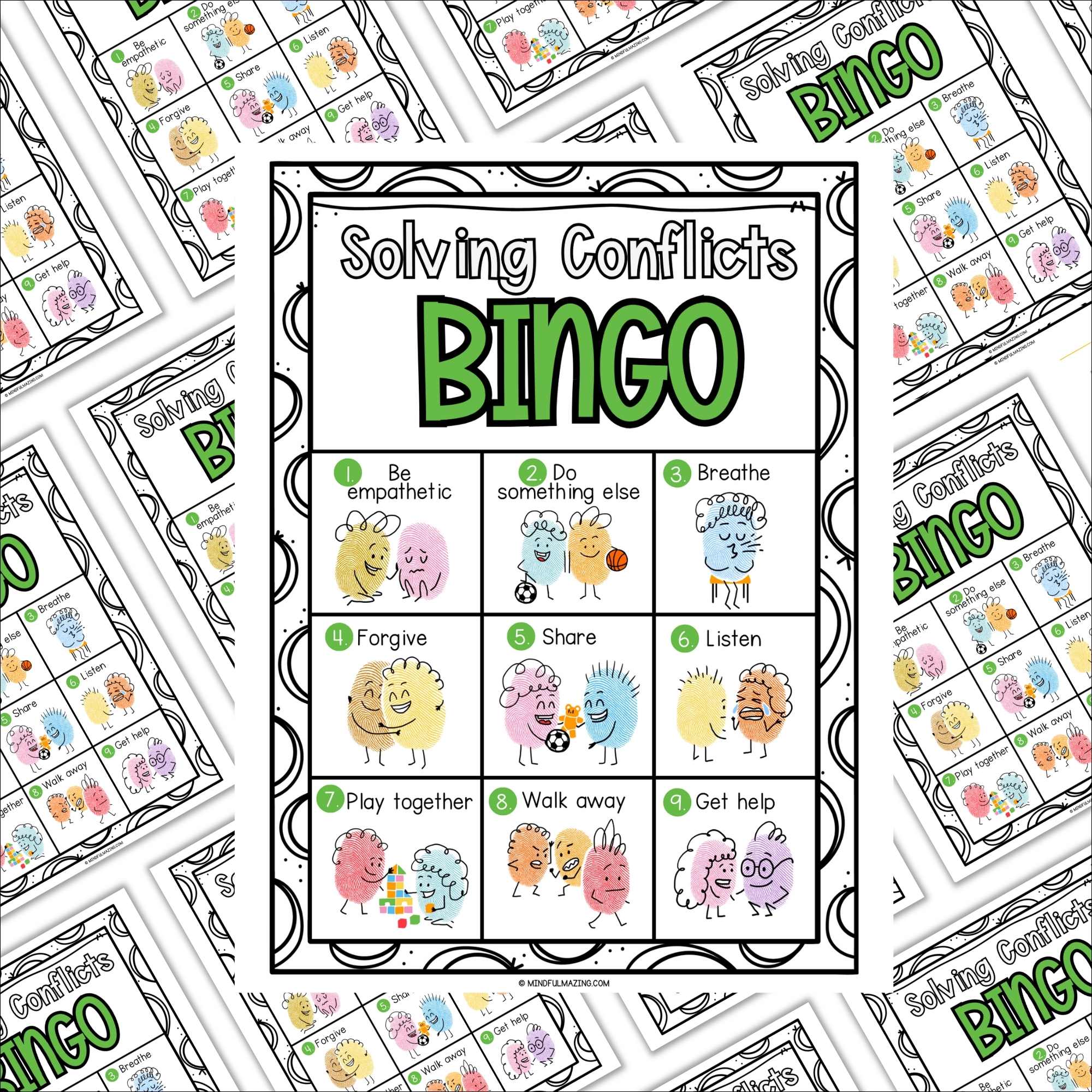 Conflict Resolution BINGO Game