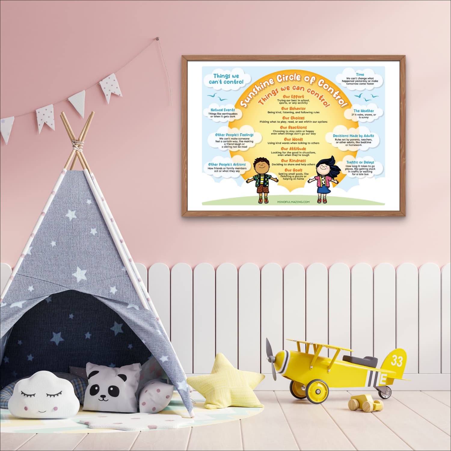 Sunshine Circle of Control Journal and Poster