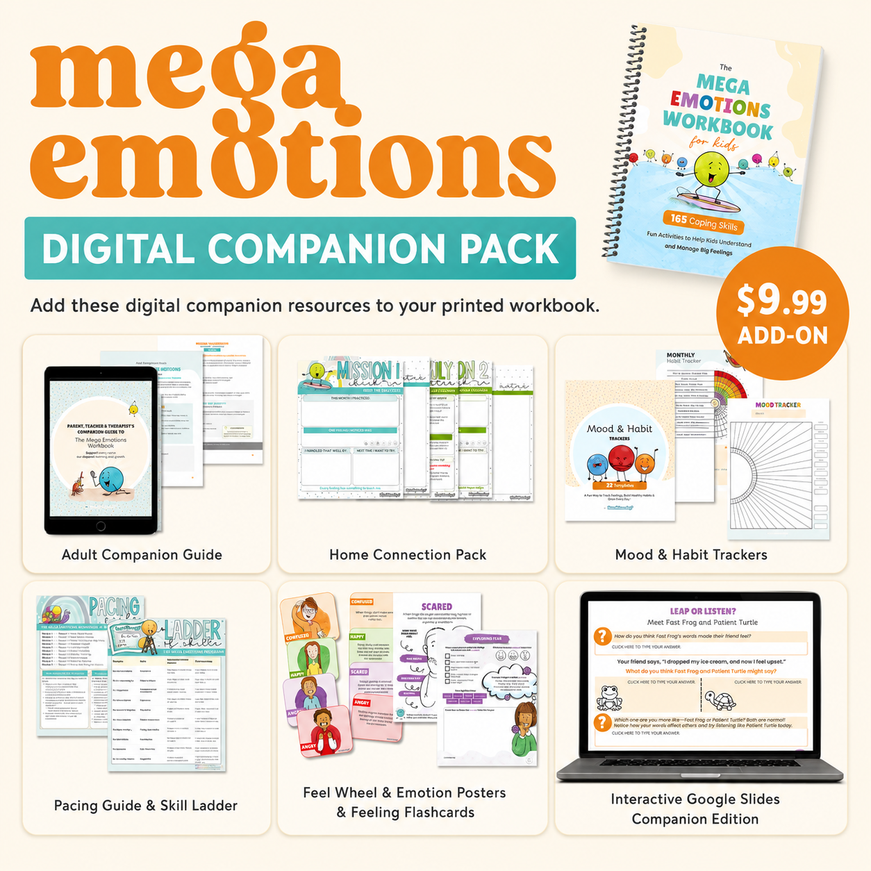 Kids Mega Emotions Digital Companion Pack