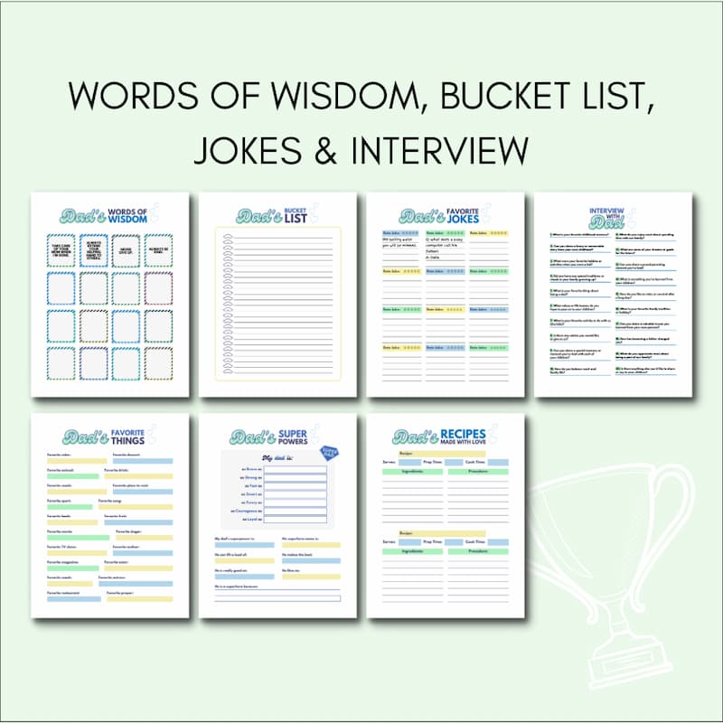 All About Dad & Father's Day Mini Kit