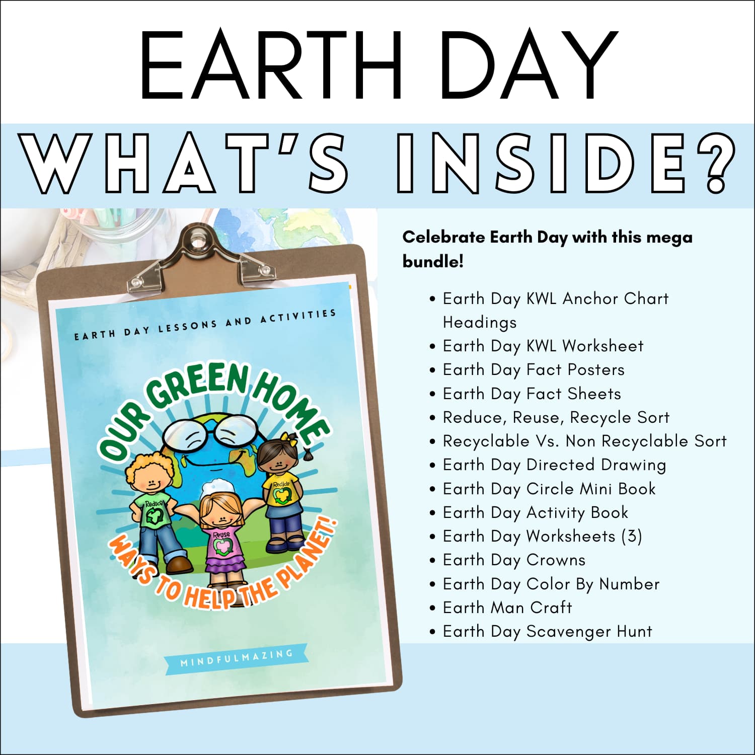 Earth Day Lessons & Activities Mega Bundle