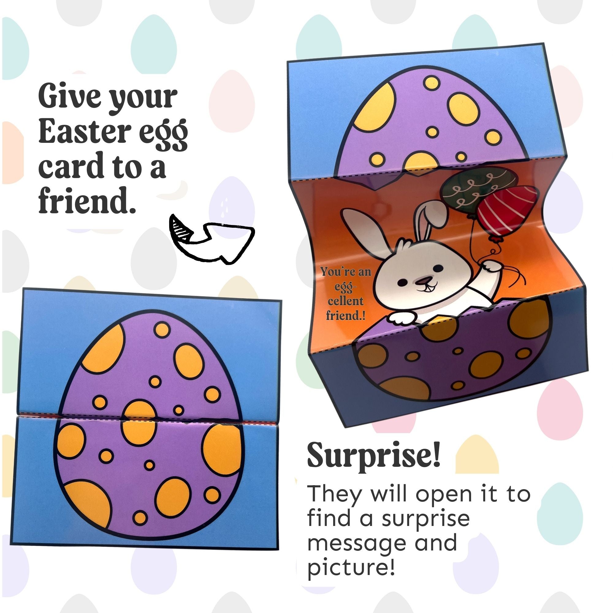 Easter Friendship Surprise Cards