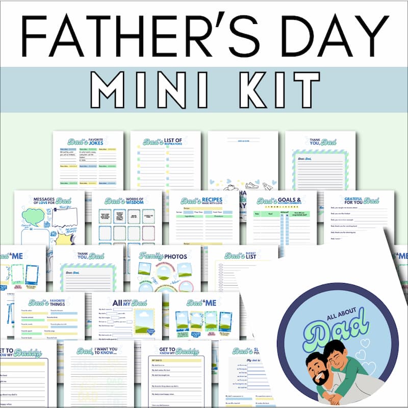 All About Dad & Father's Day Mini Kit