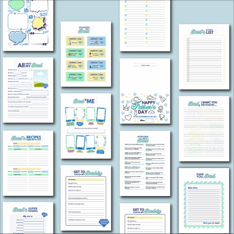 All About Dad & Father's Day Mini Kit