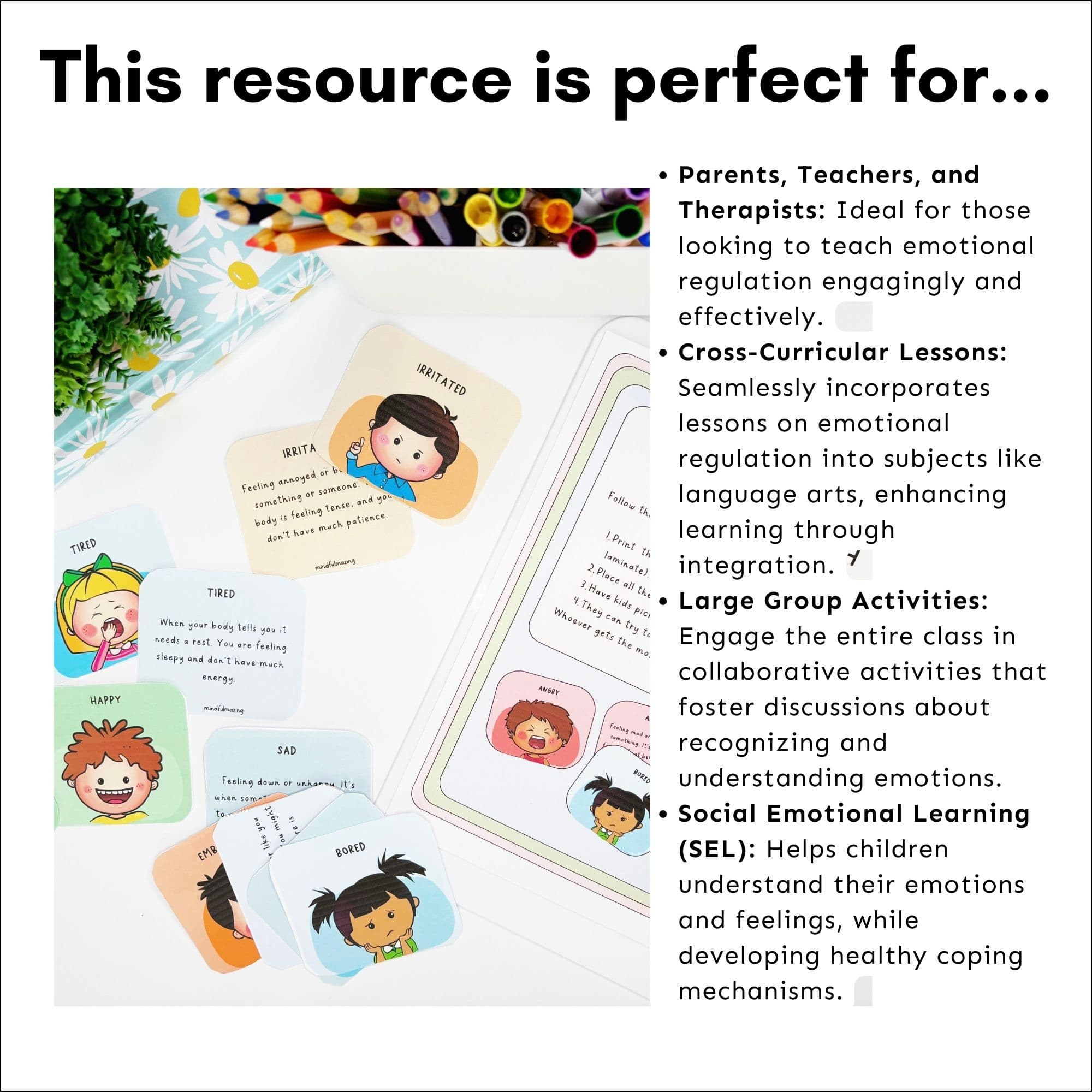 Feelings Kit (Posters + Worksheets)