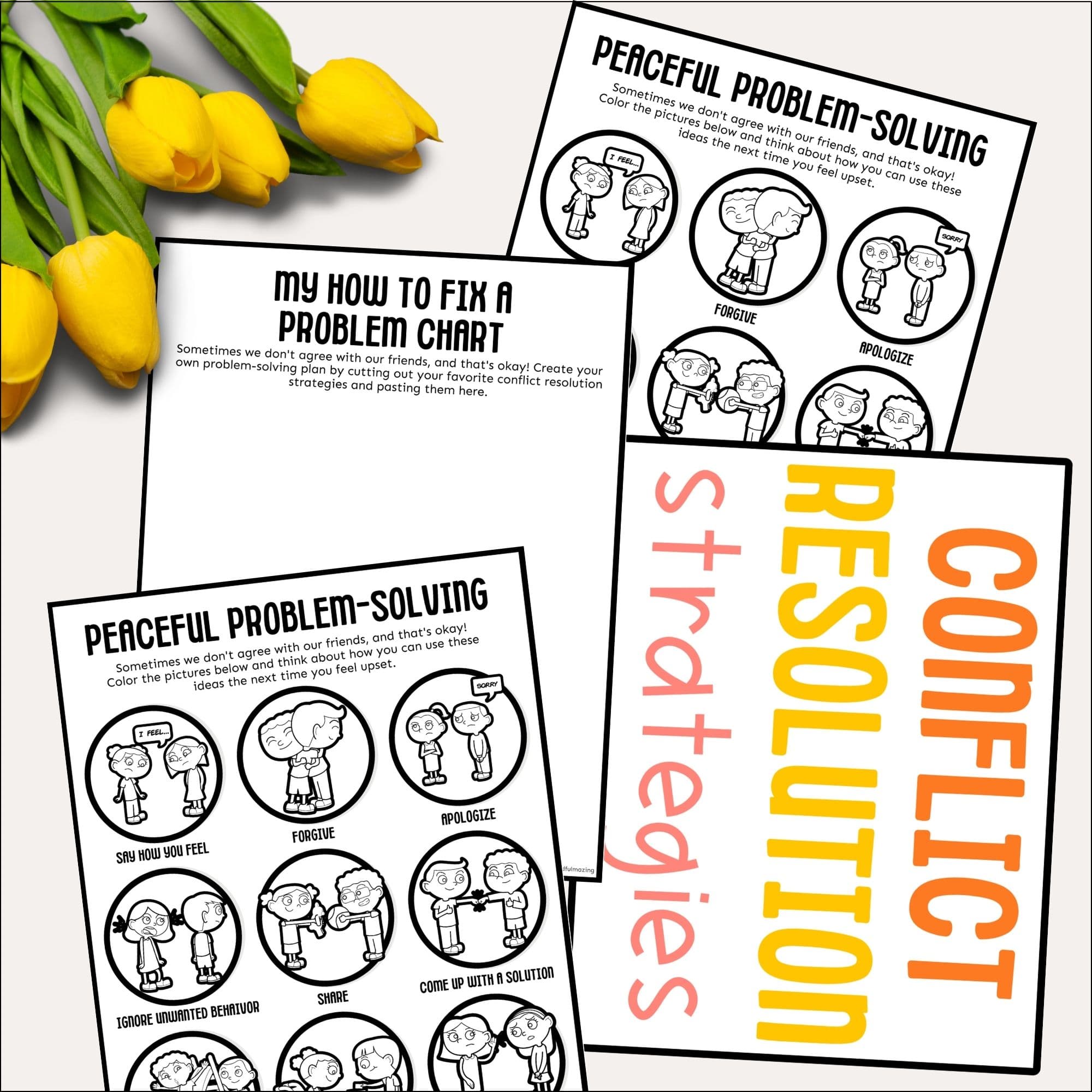 Friendship Bulletin Board Lesson and Activity