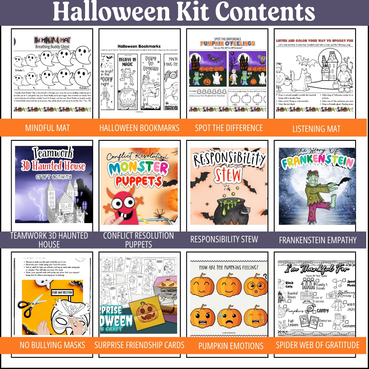 SEL Halloween-Themed Kit