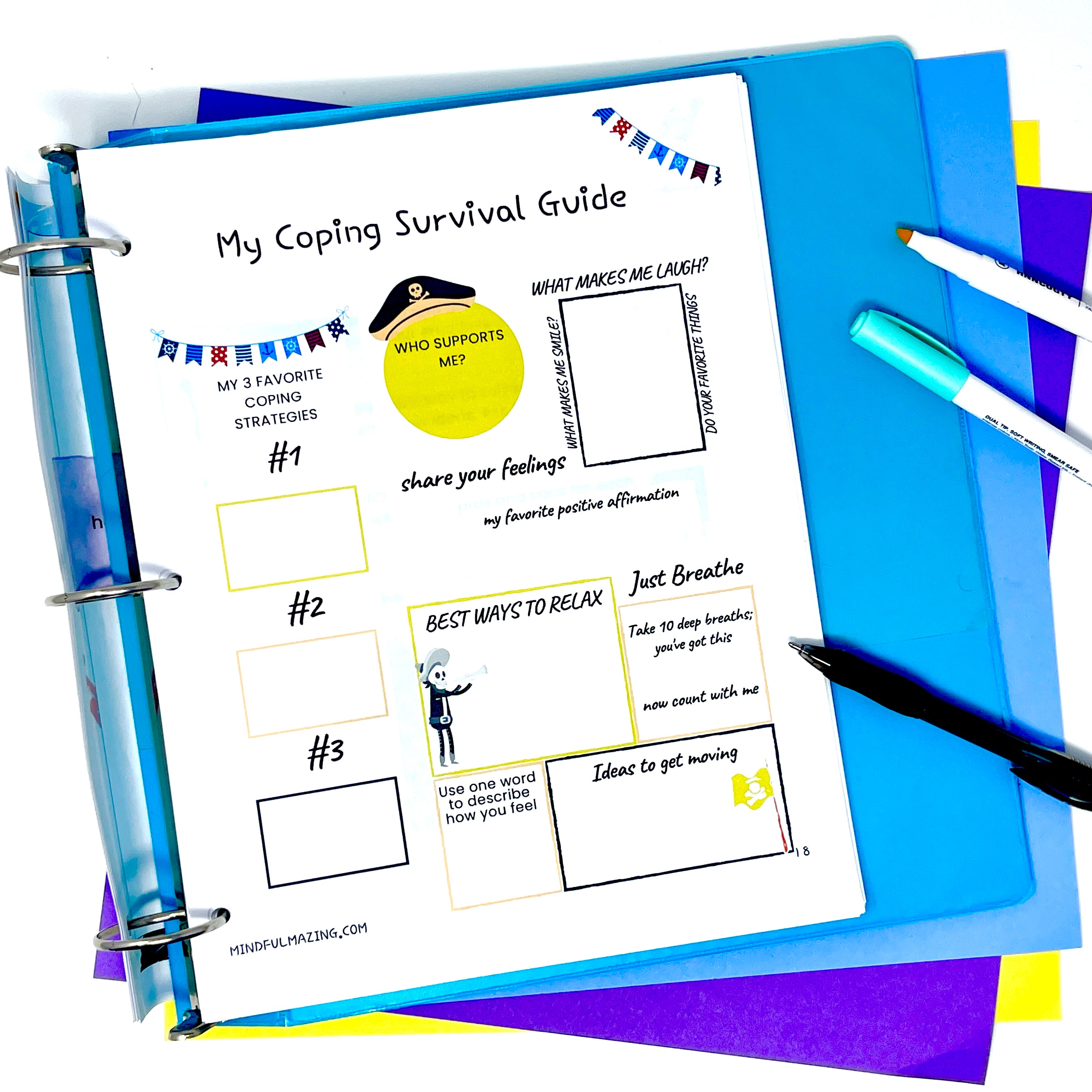 Anxiety Kit for Kids PDF (ages 4 - 11)