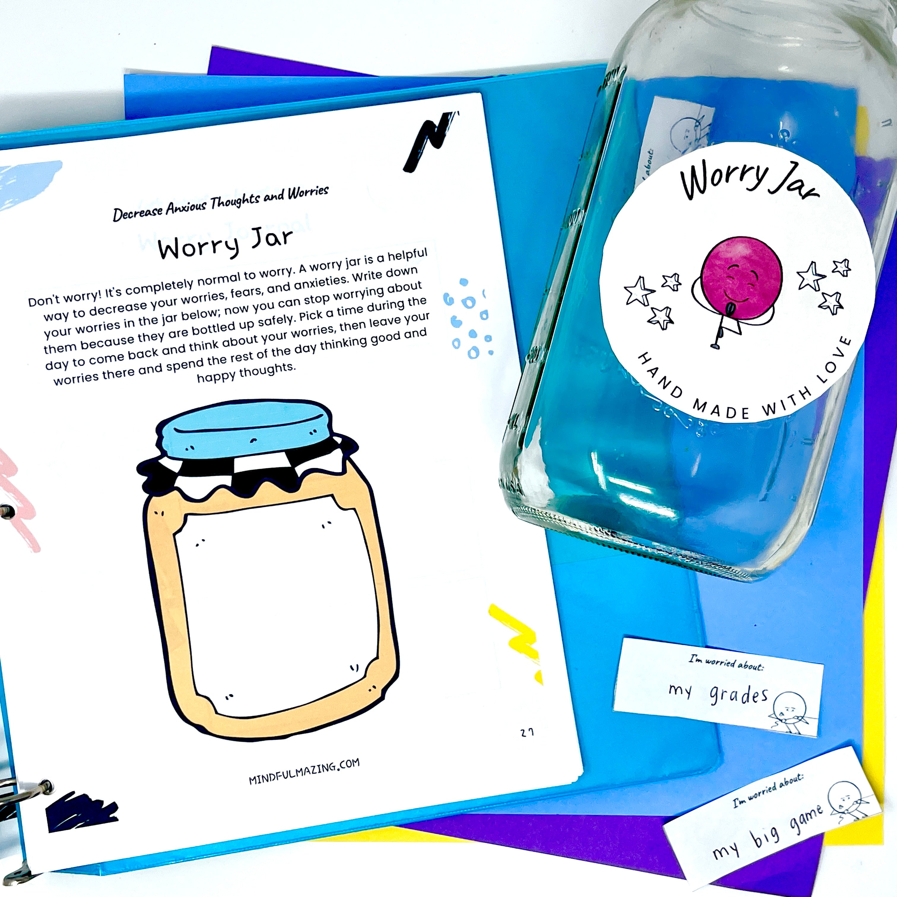 Anxiety Kit for Kids PDF (ages 4 - 11)