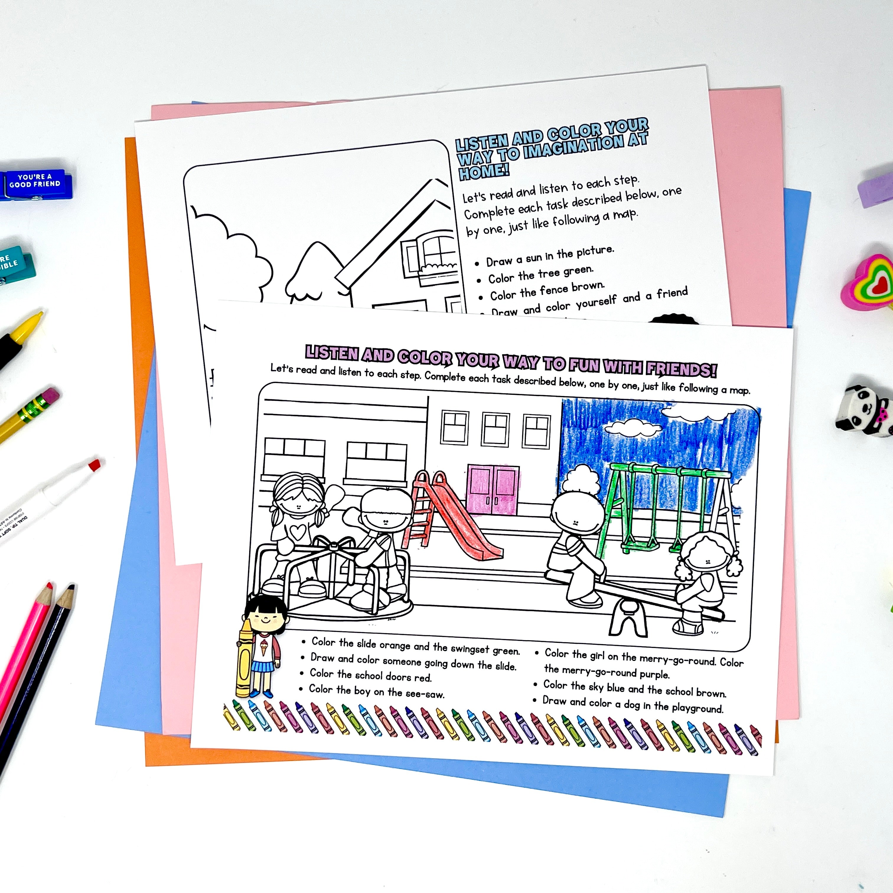 Social Skills Social-Emotional Learning Unit (ages 3 - 8)