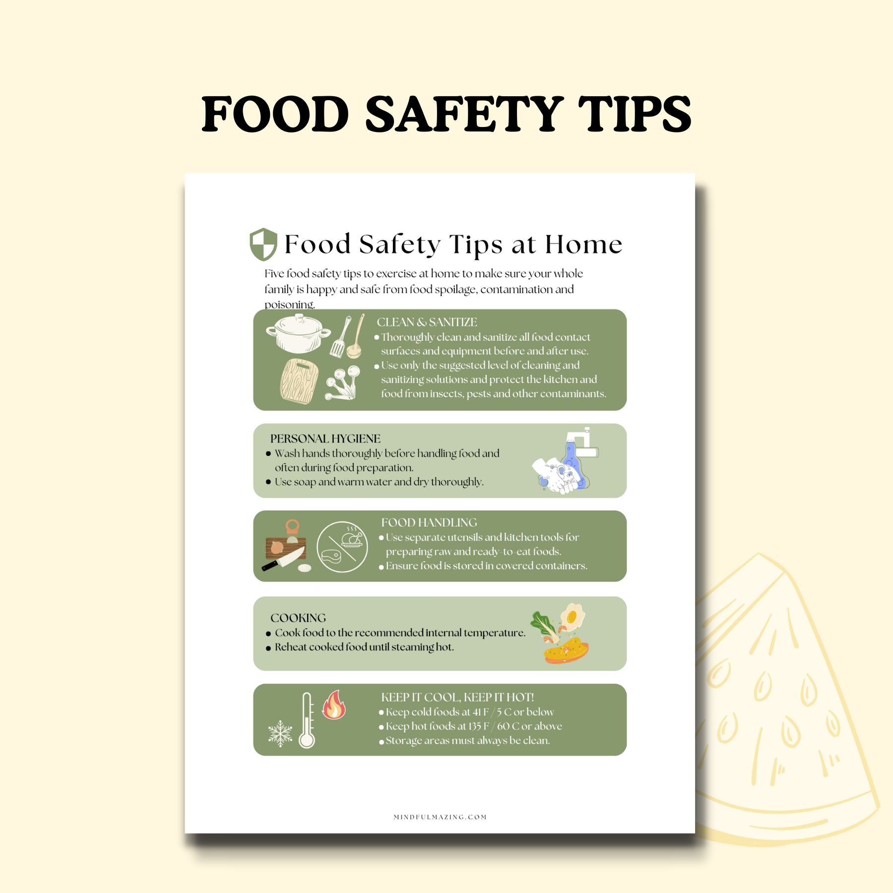 Meal Planner Printable Set (PDF)