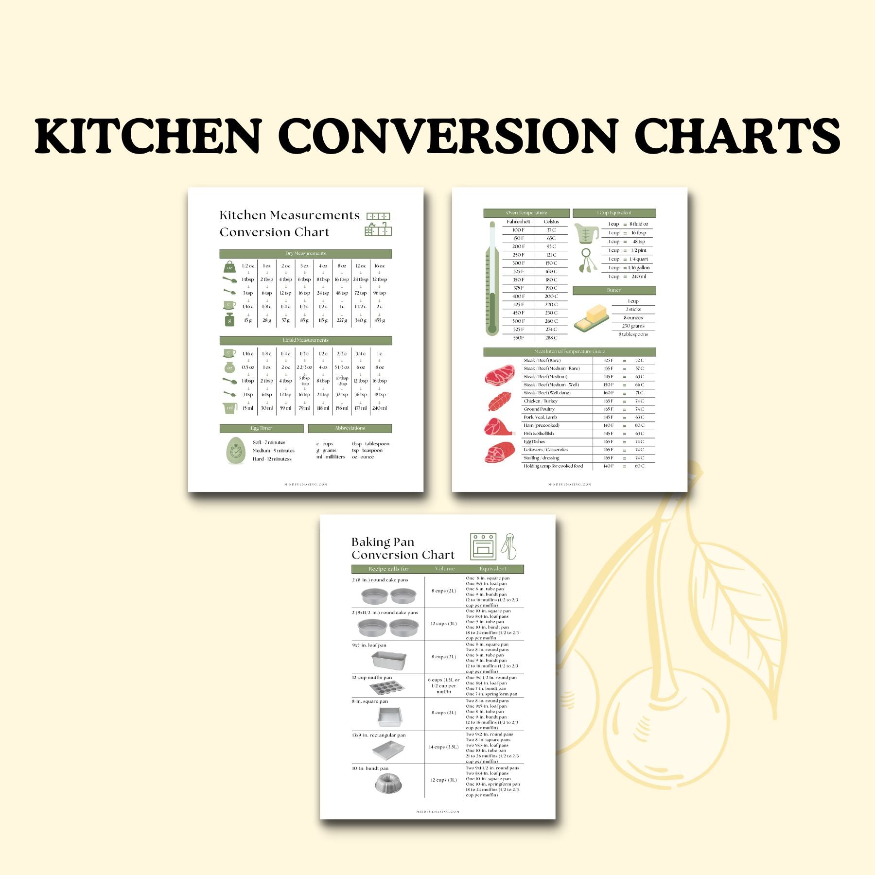 Meal Planner Printable Set (PDF)