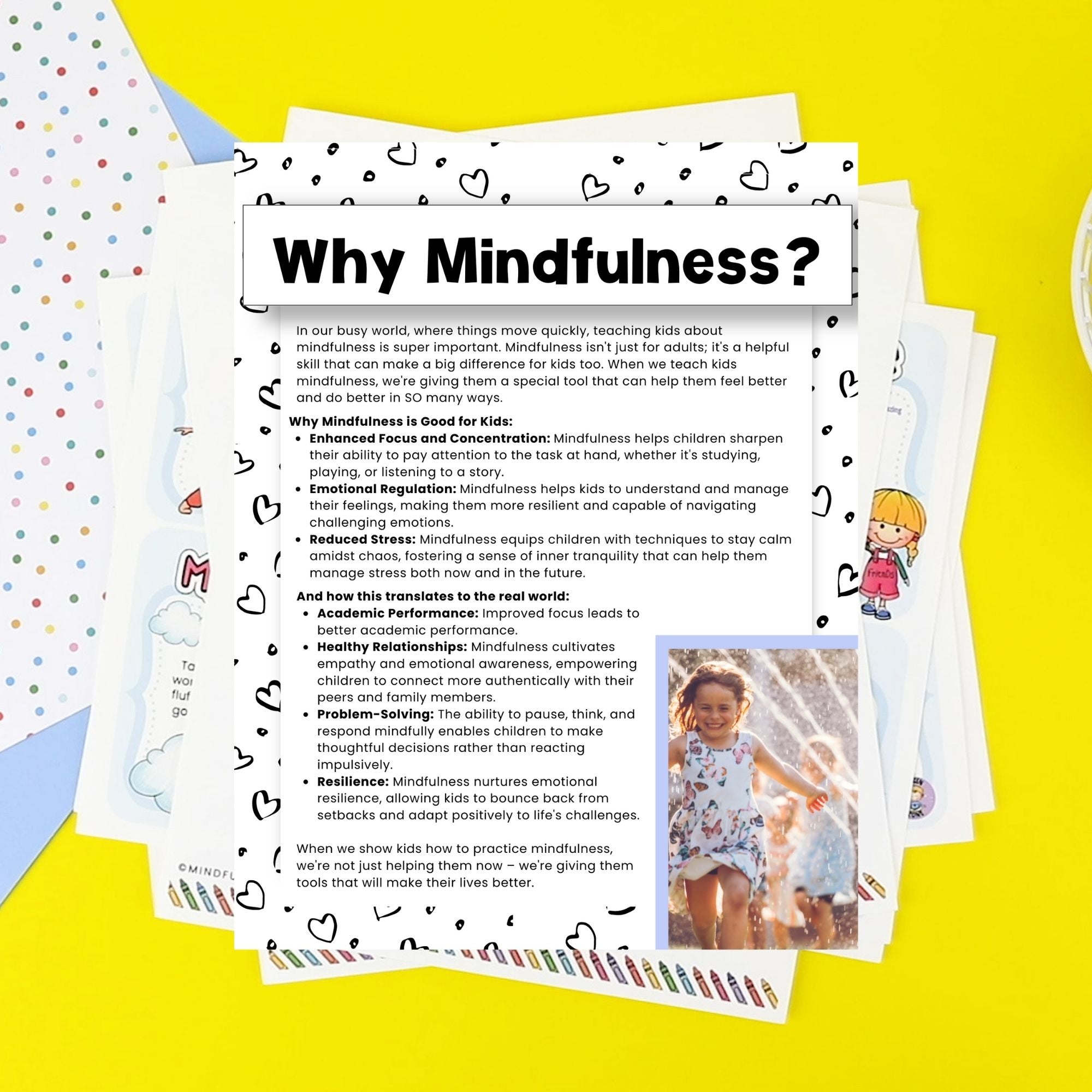 Mindfulness Mini Kit for Kids PDF (ages 4-11)