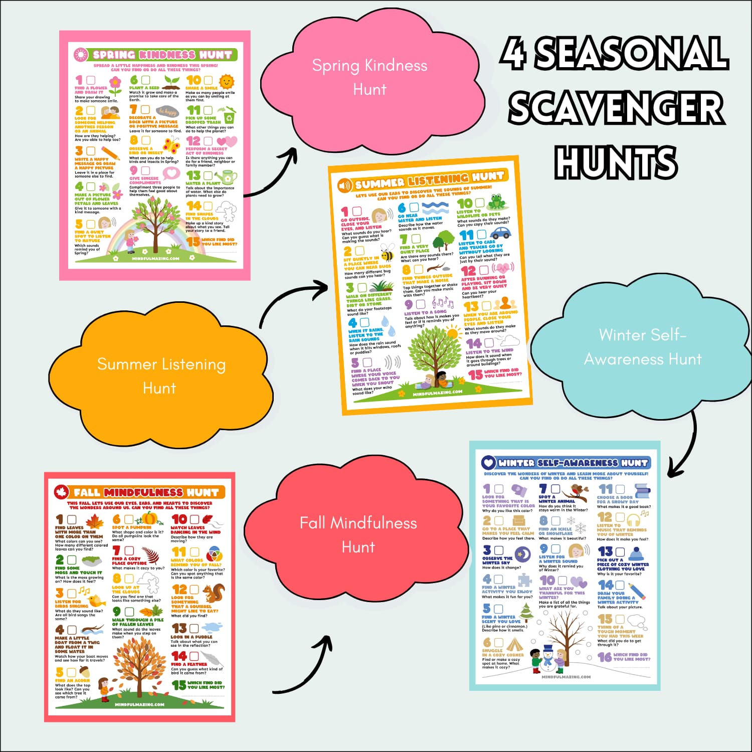 Scavenger Hunt Seasonal Bundle