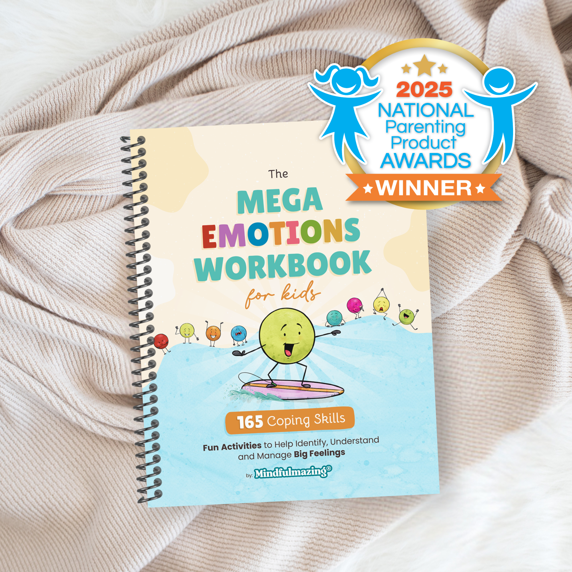 The Mega Emotions Workbook: Emotional Regulation Workbook for Kids (Ages 6–11)