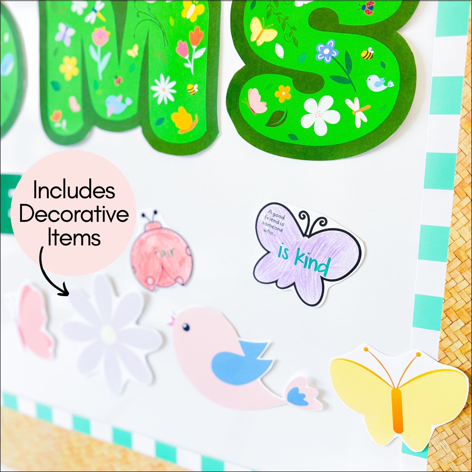 Friendship Bulletin Board Lesson and Activity