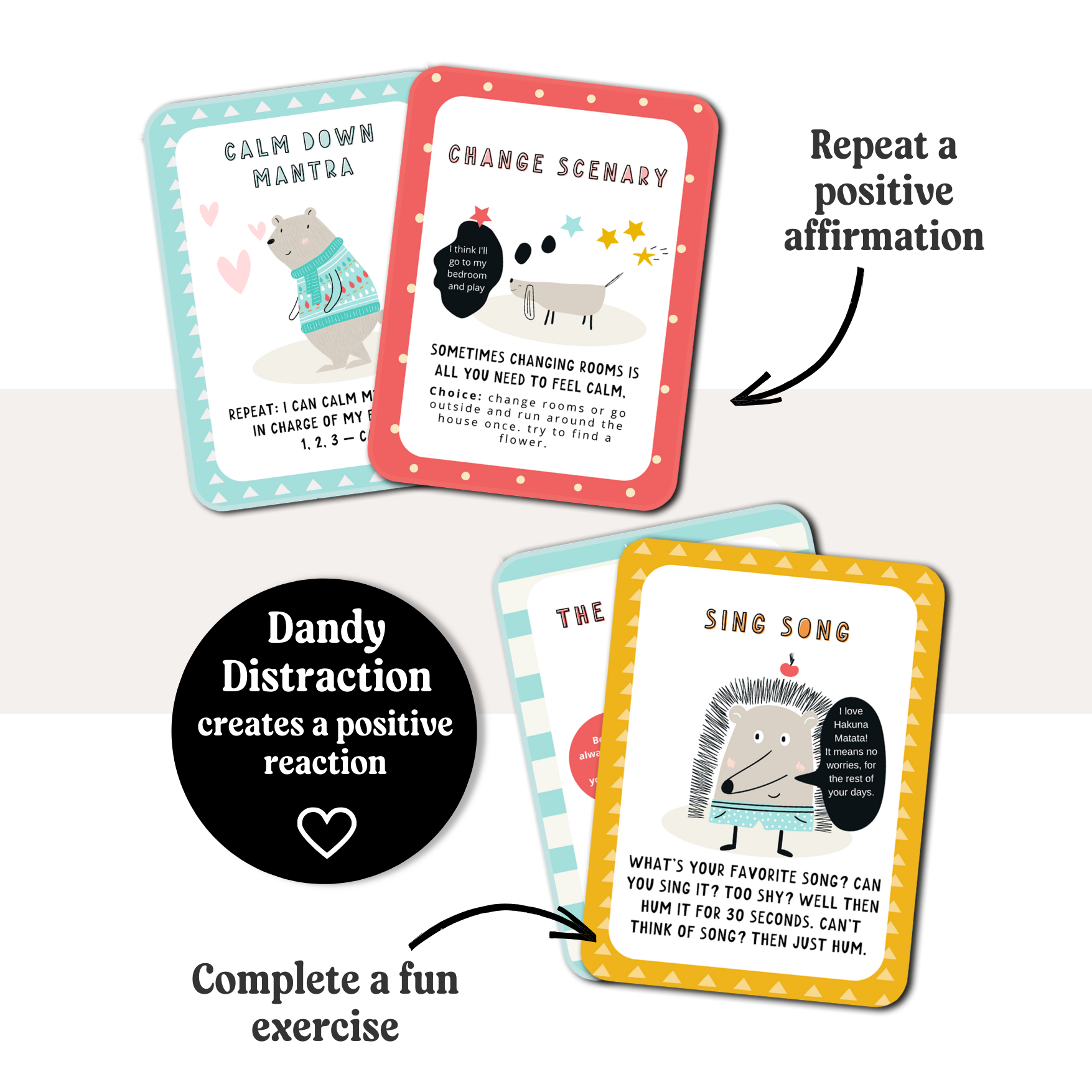 Calm Down Cards PDF (ages 2-10)
