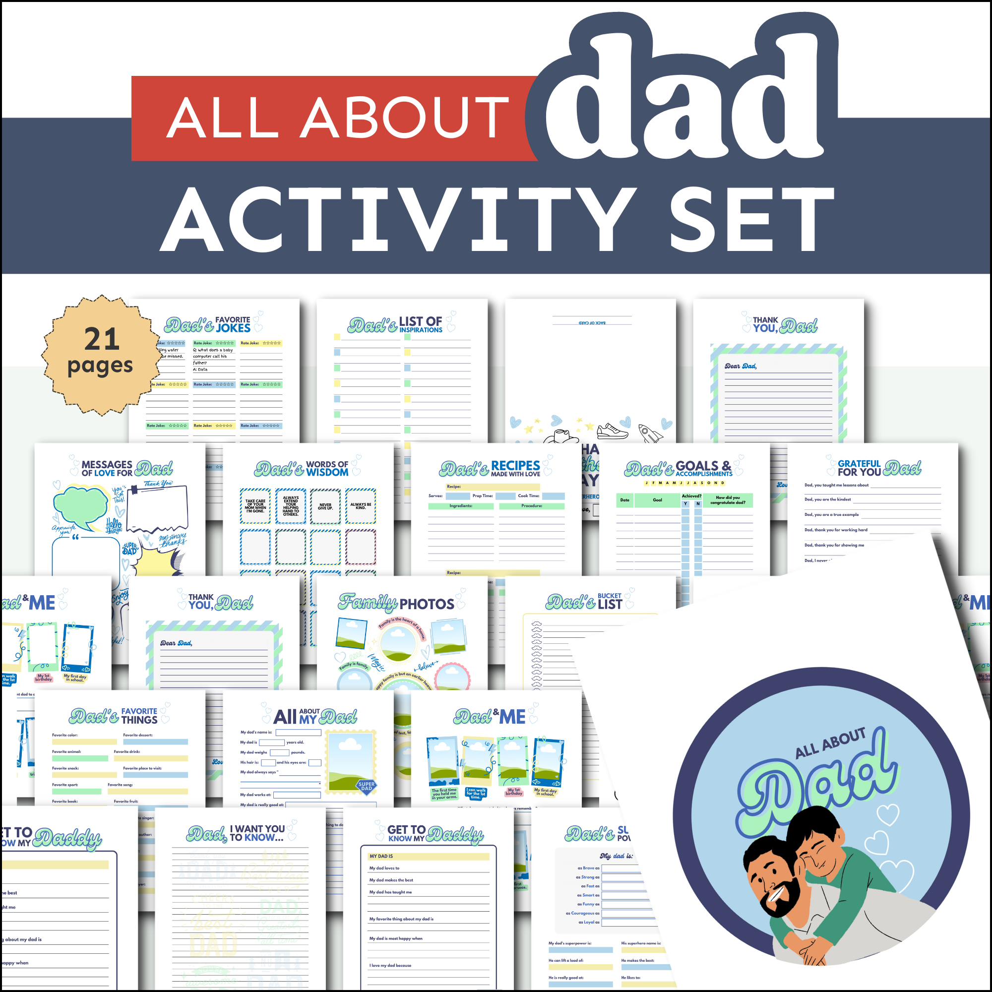 All About Dad & Father's Day Mini Kit