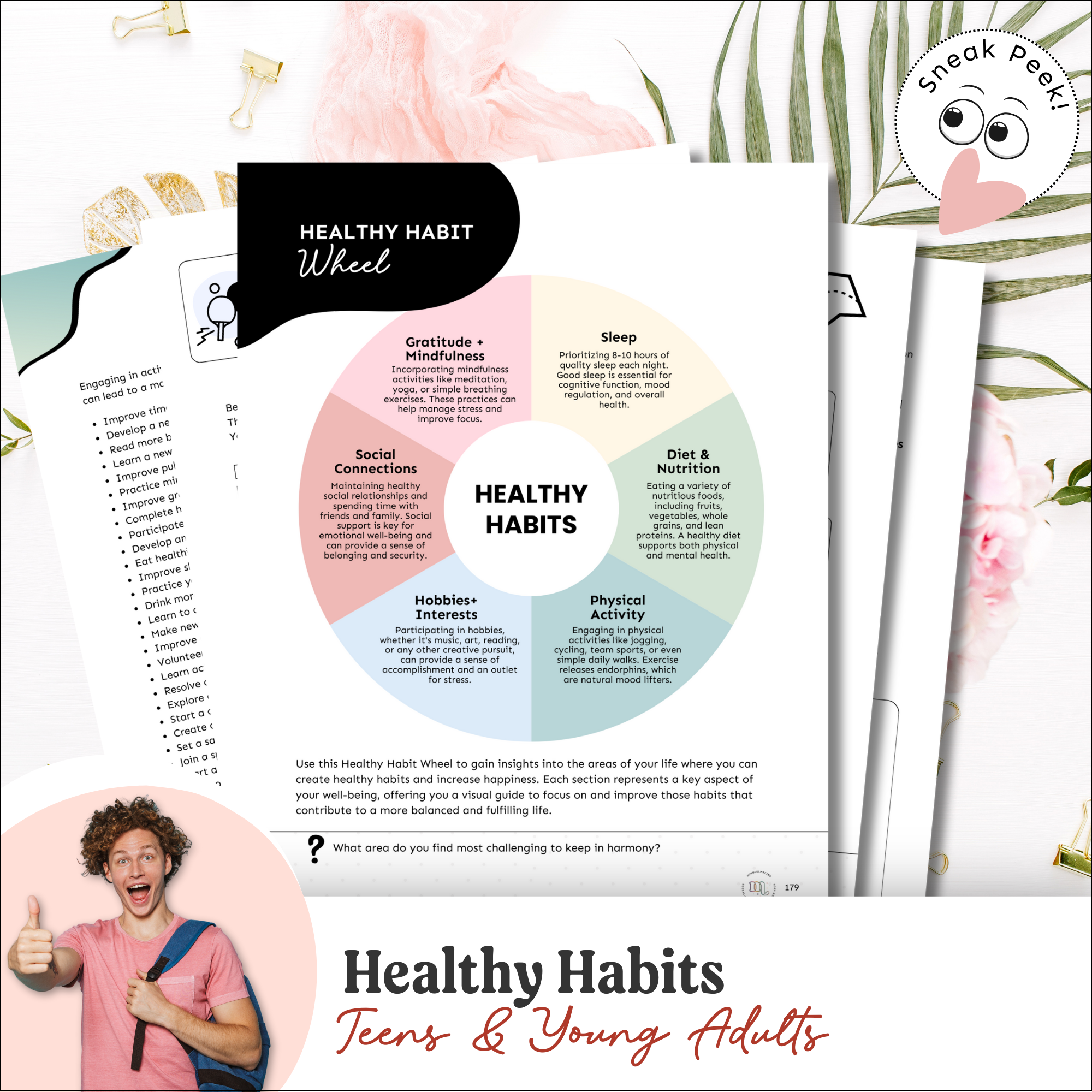 Teen & Young Adult Mega Emotions Workbook