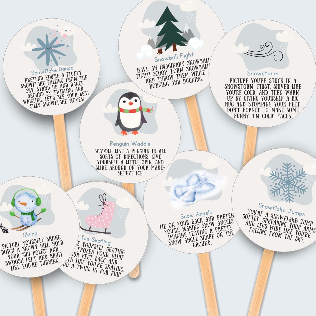 Winter-themed Brain Breaks