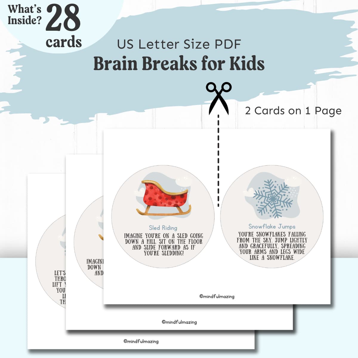 Winter-themed Brain Breaks