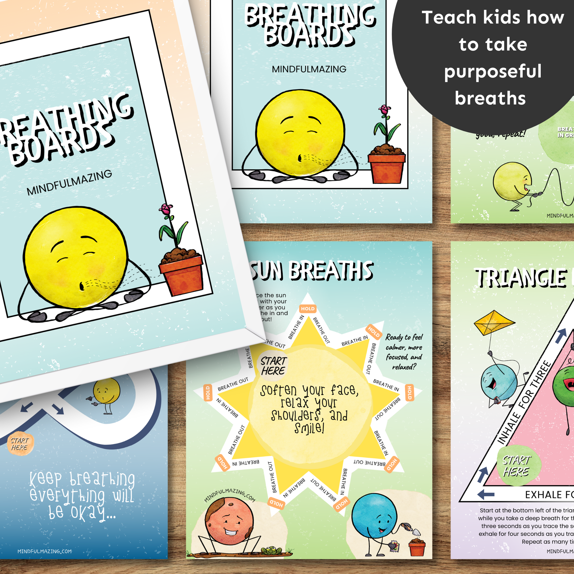 Breathing Boards (PDF) Ages 2+