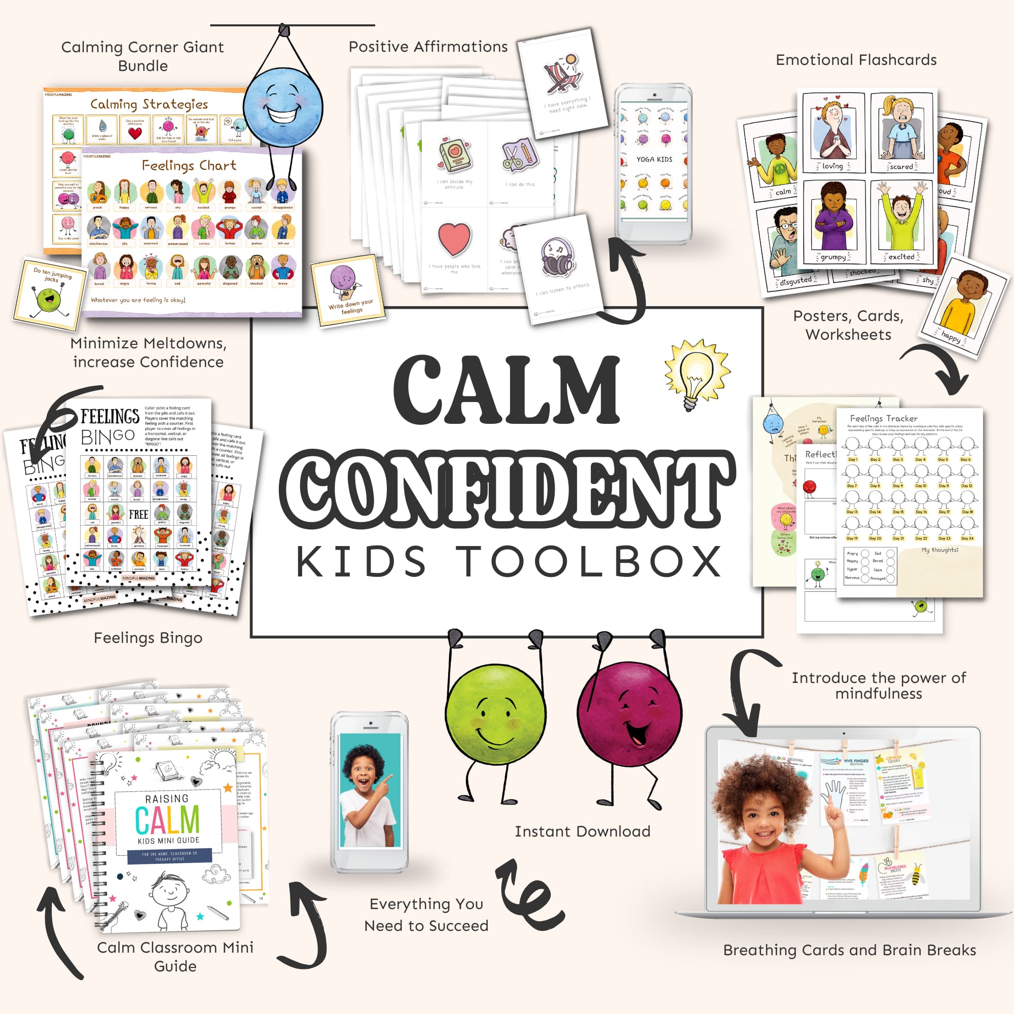Calm Confident Kids Toolbox ($34 regularly $125)