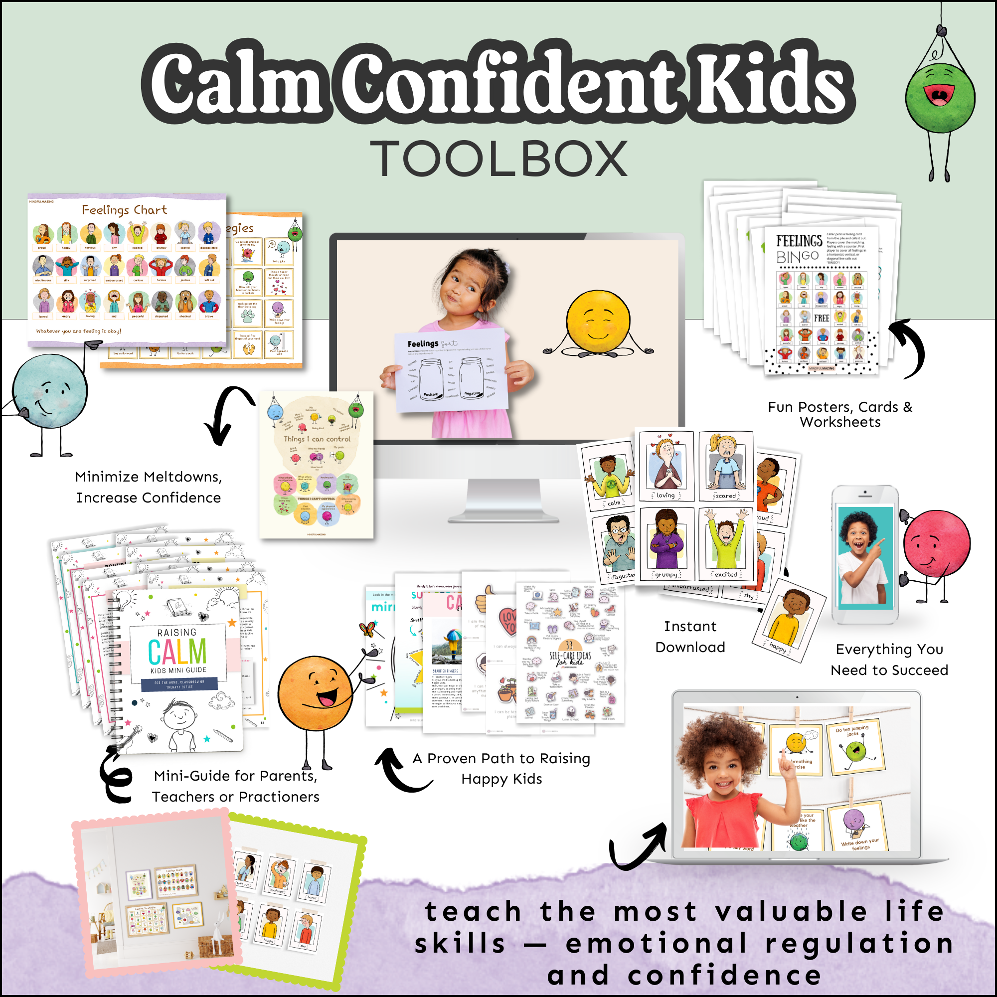 Calm Confident Kids Toolbox ($34 regularly $125)