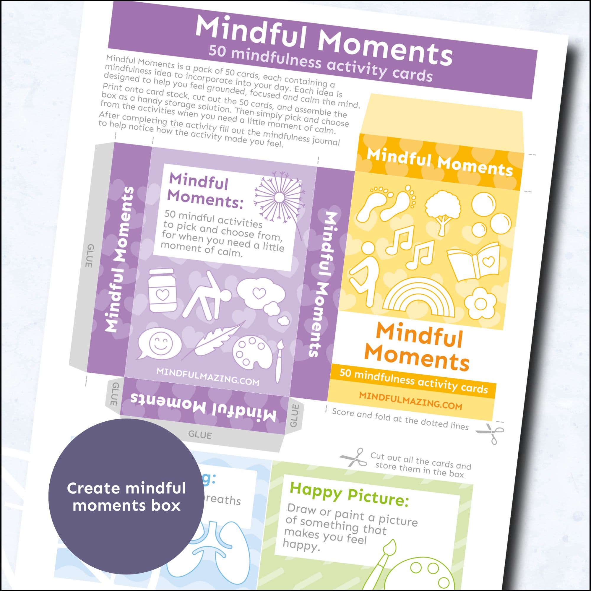 Mindfulness Cards & Journal