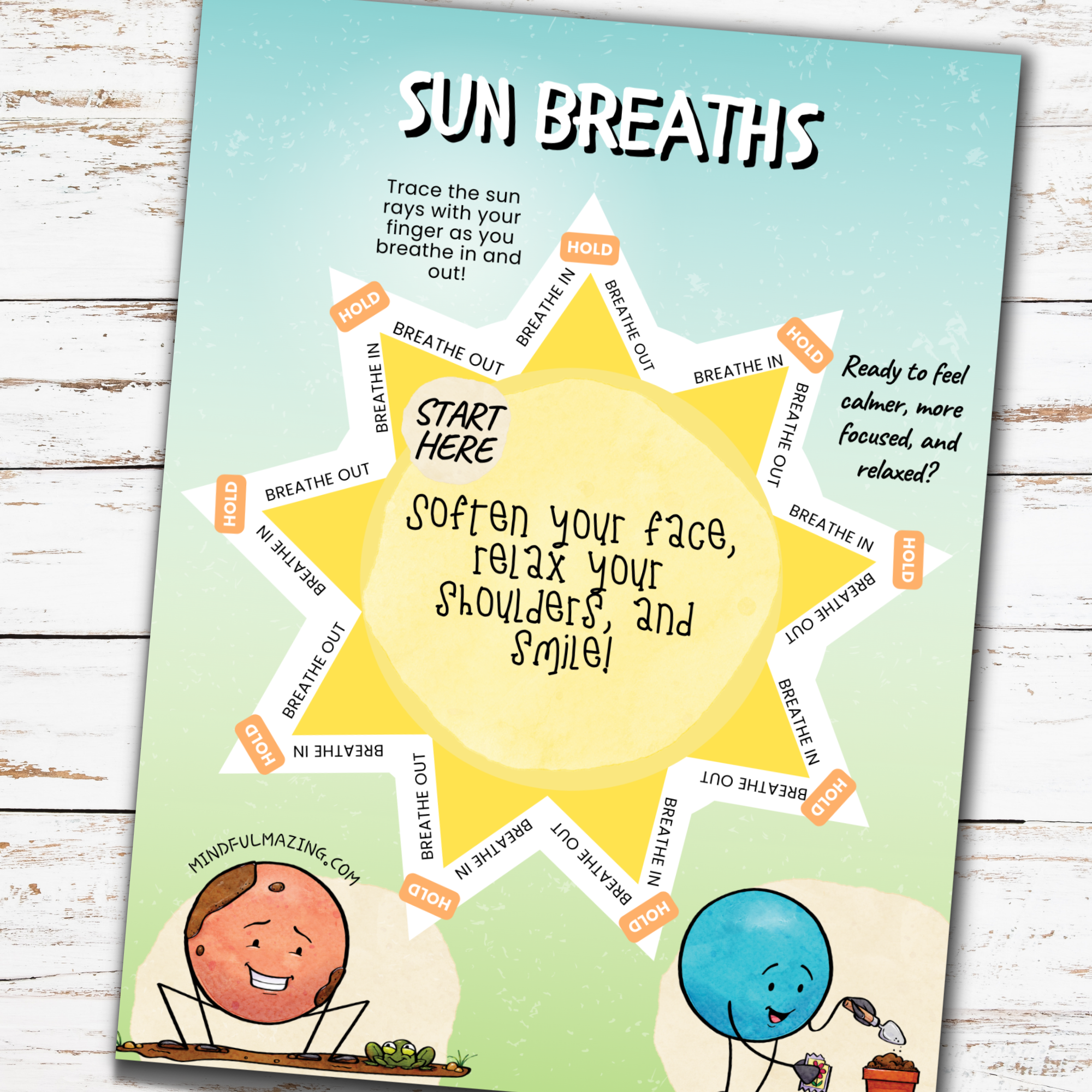 Breathing Boards (PDF) Ages 2+