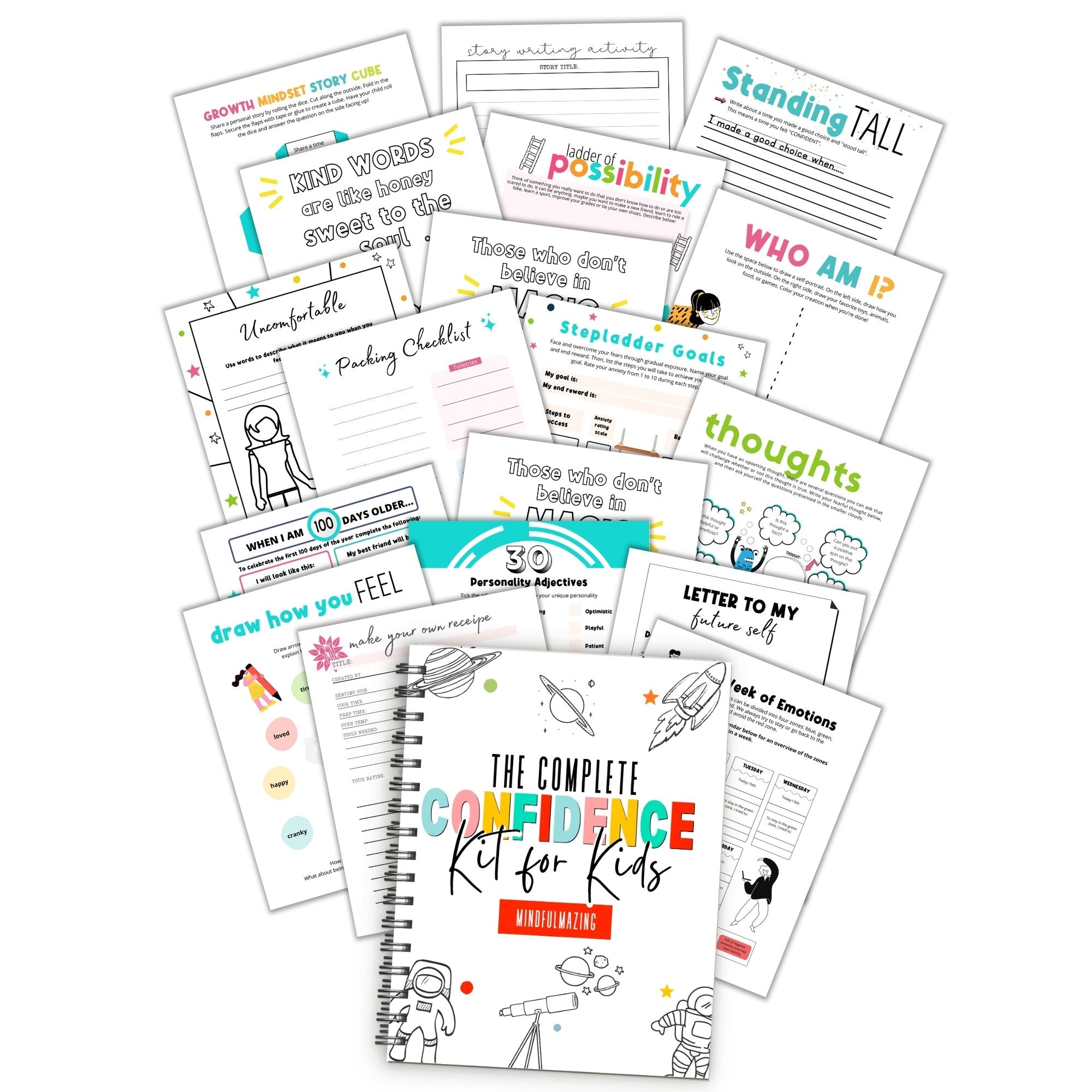 Confidence + Positivity Kit for Kids (Ages 5 to 11)