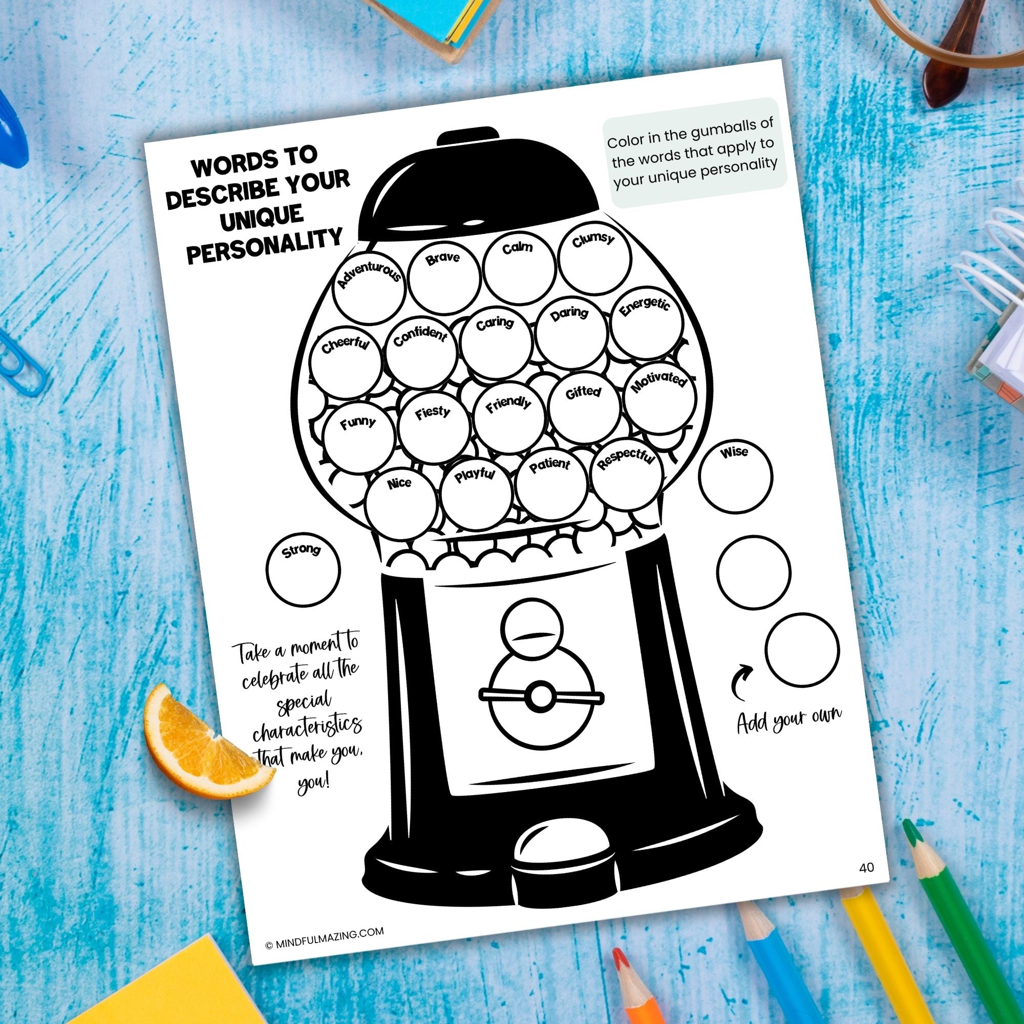 Confidence + Positivity Kit for Kids (Ages 5 to 11)