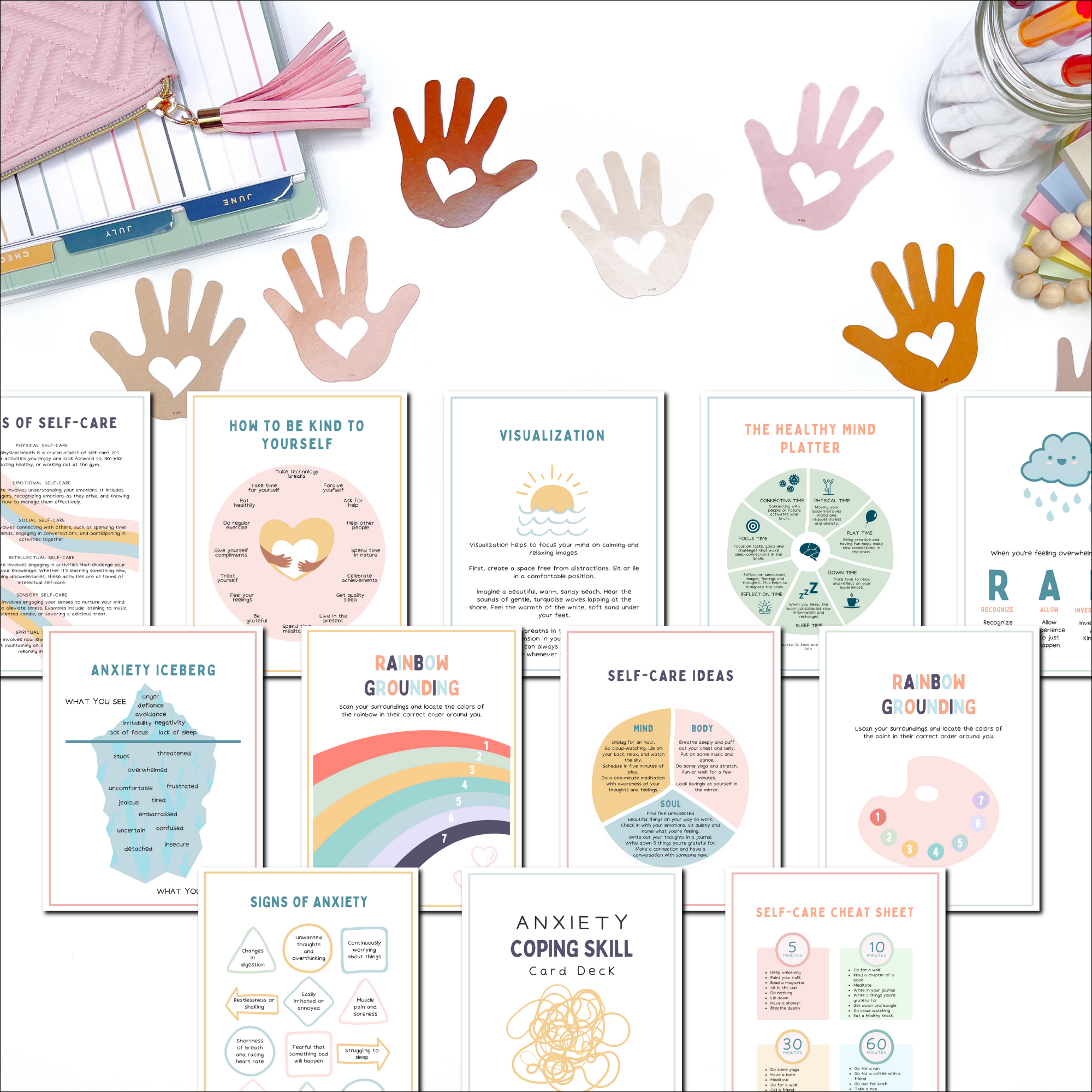 Anxiety Coping Skills Cards