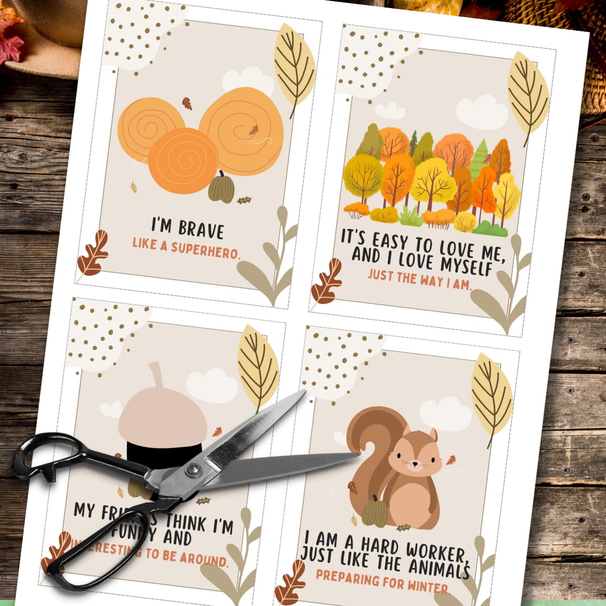 Fall-themed Affirmations