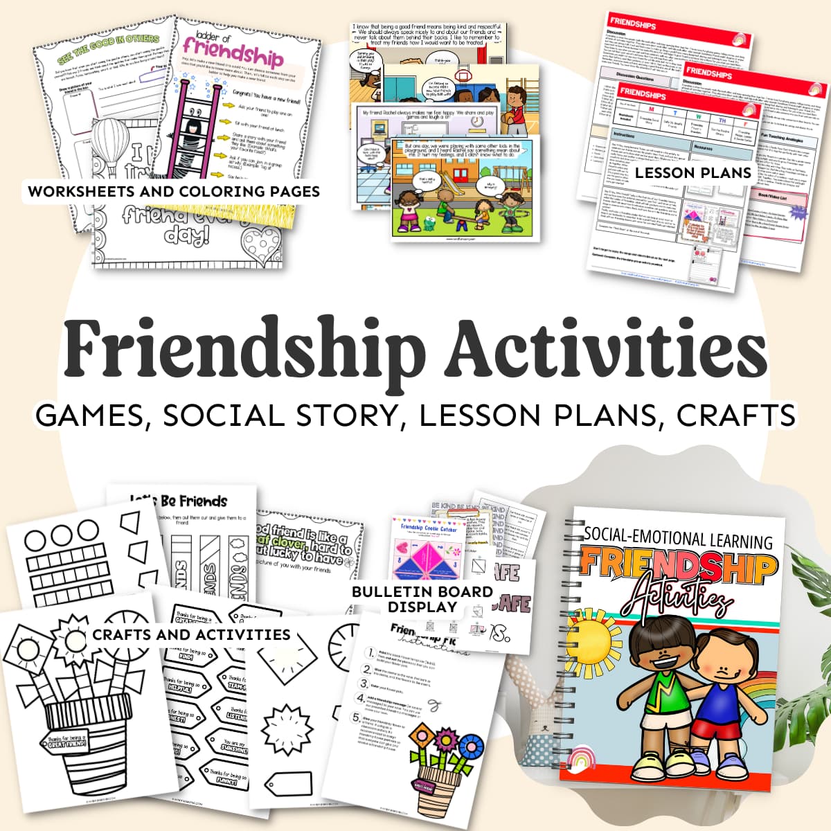 Friendship Activities + Lessons