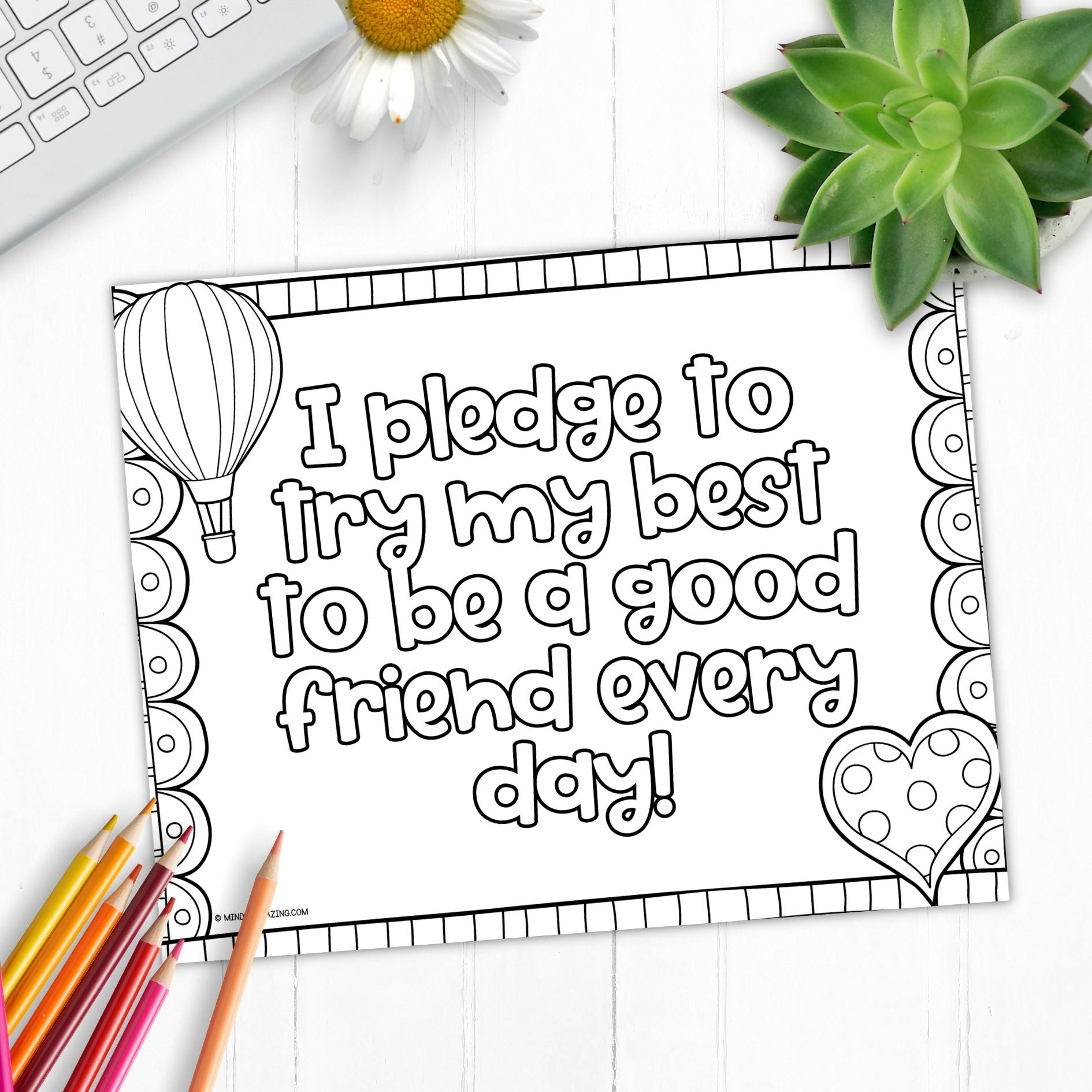 Friendship Activities + Lessons