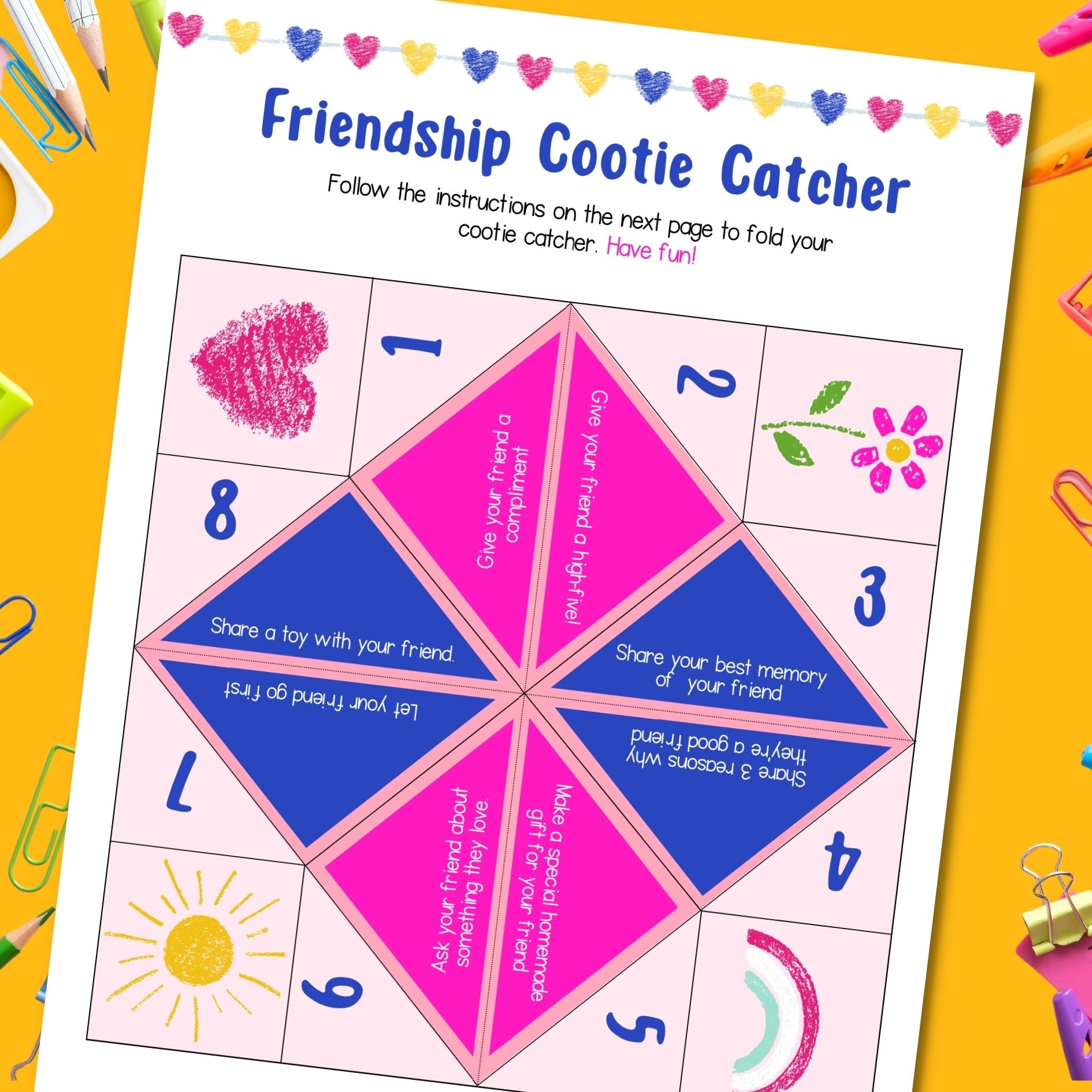 Friendship Activities + Lessons