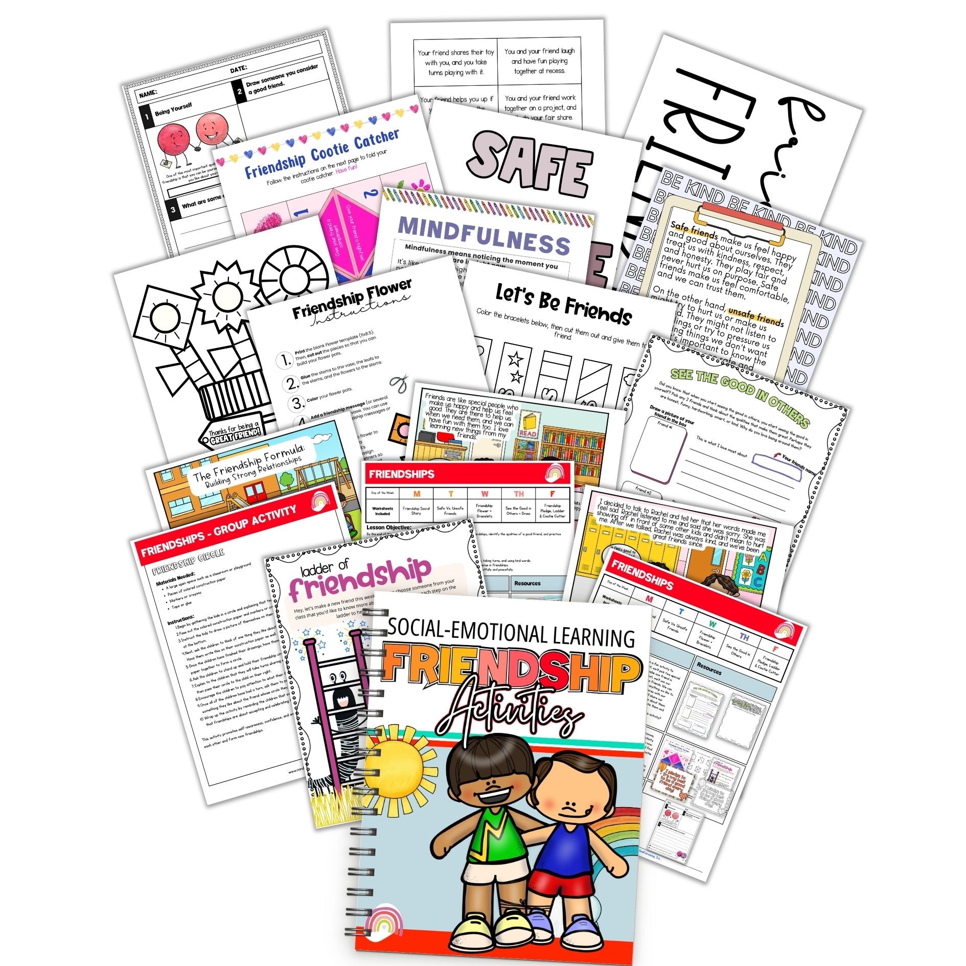 Friendship Activities + Lessons