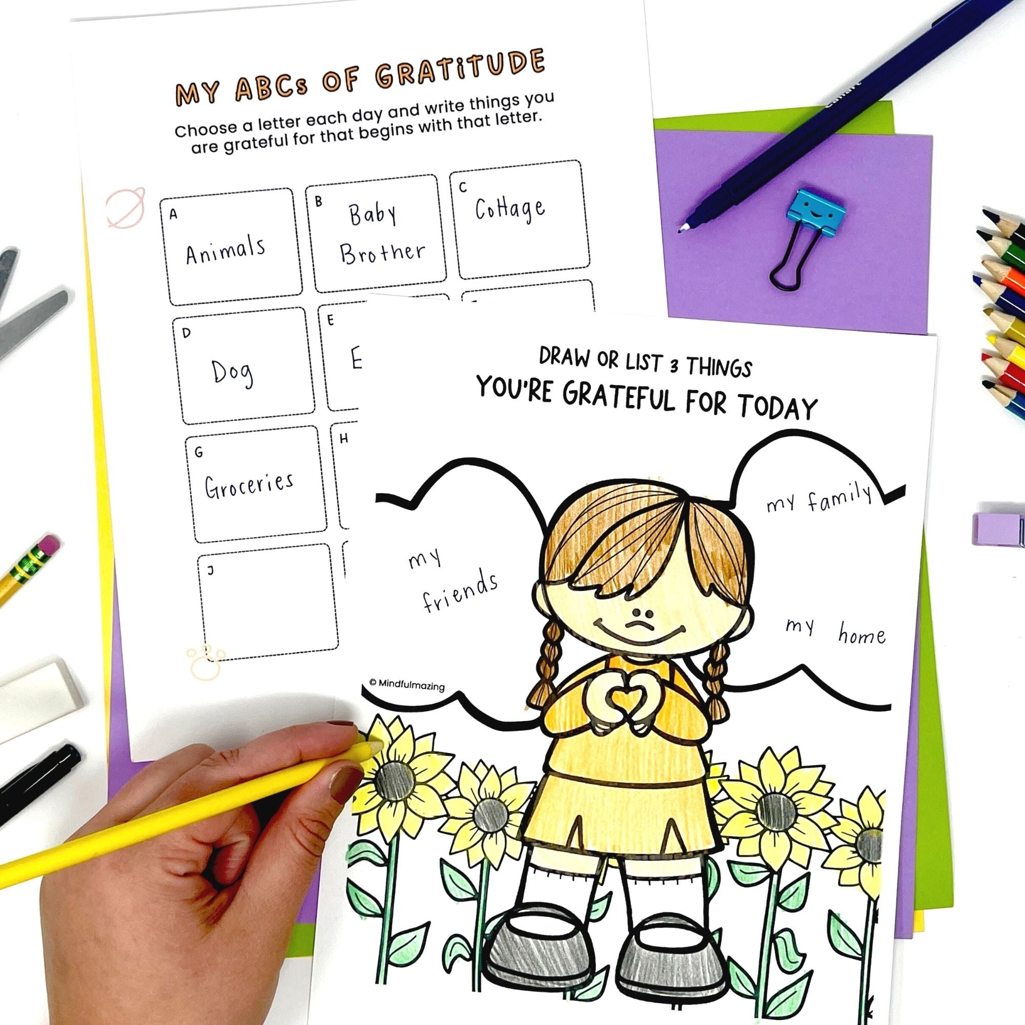 Gratitude Toolkit for Kids PDF (ages 4-11)