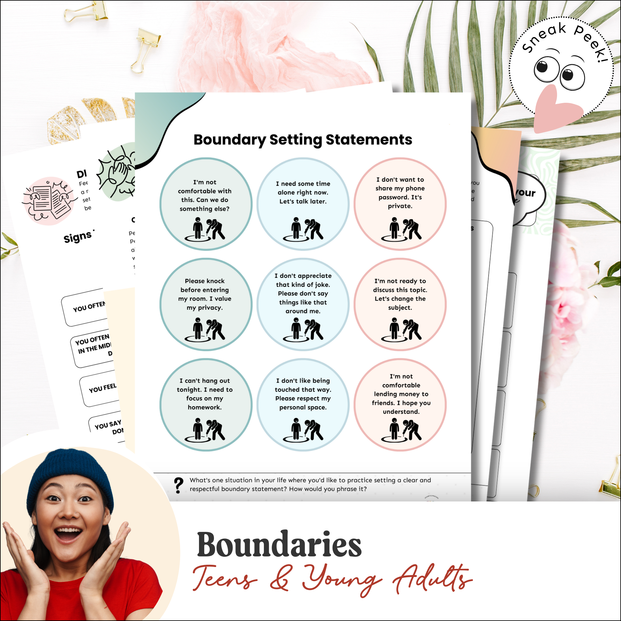 Teen & Young Adult Mega Emotions Workbook