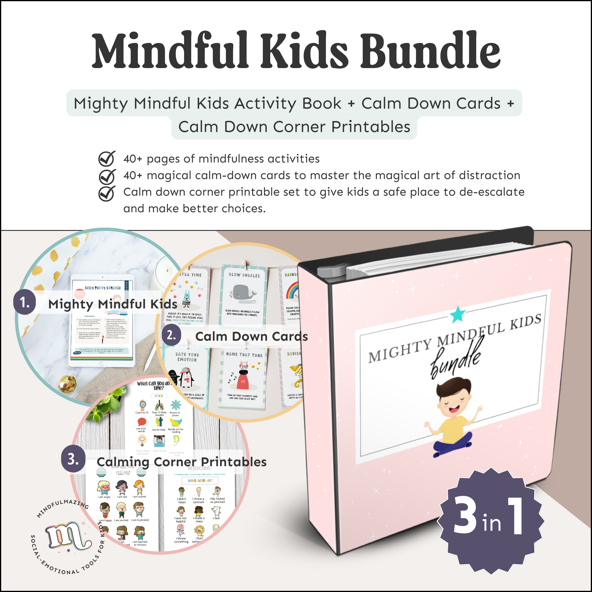 Mindful Kids BIG Bundle PDF (ages 2-11)