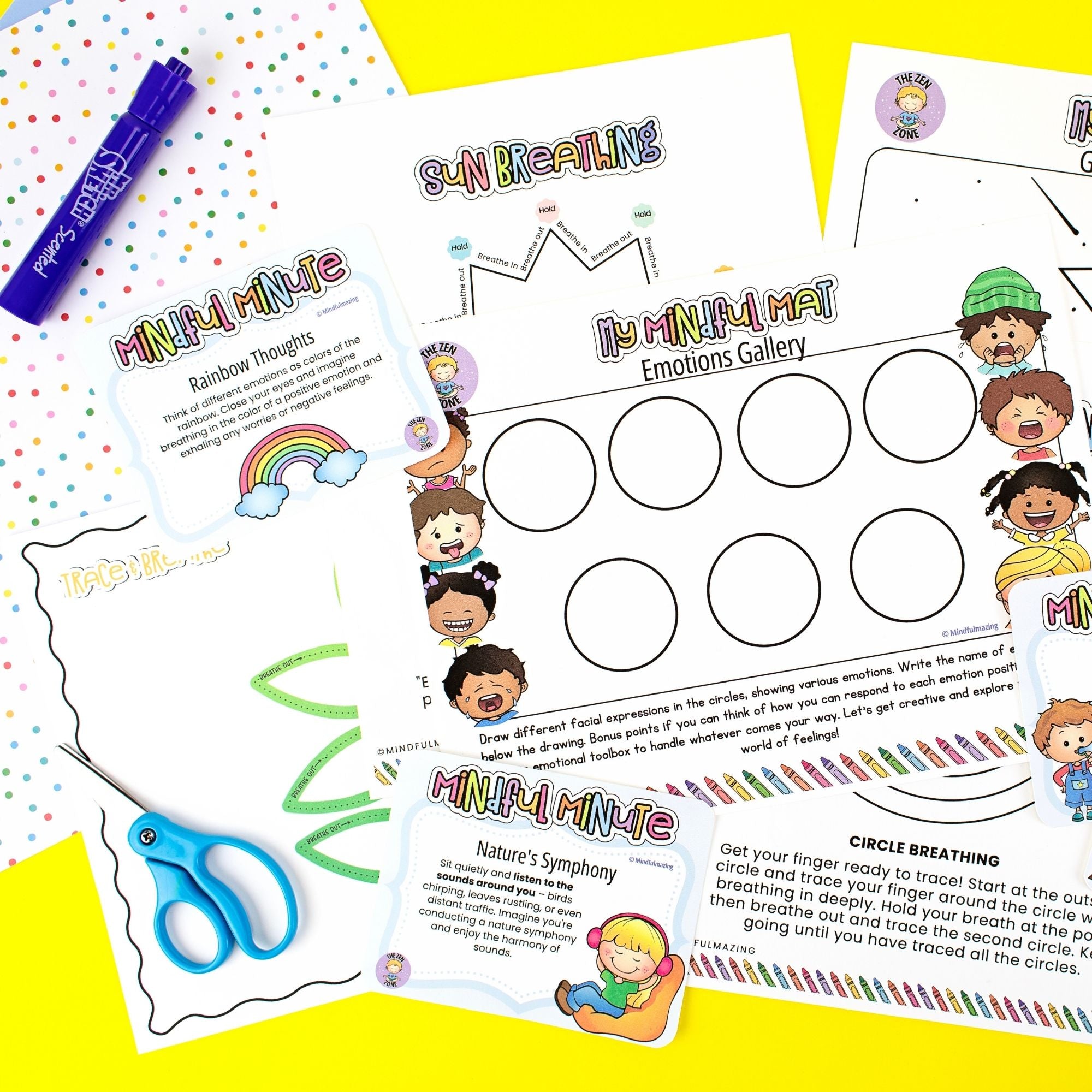 Mindfulness Mini Kit for Kids PDF (ages 4-11)