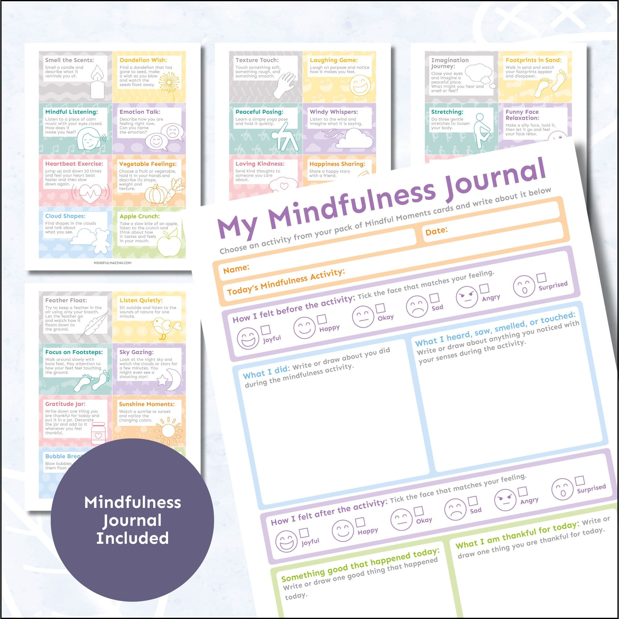 Mindfulness Cards & Journal