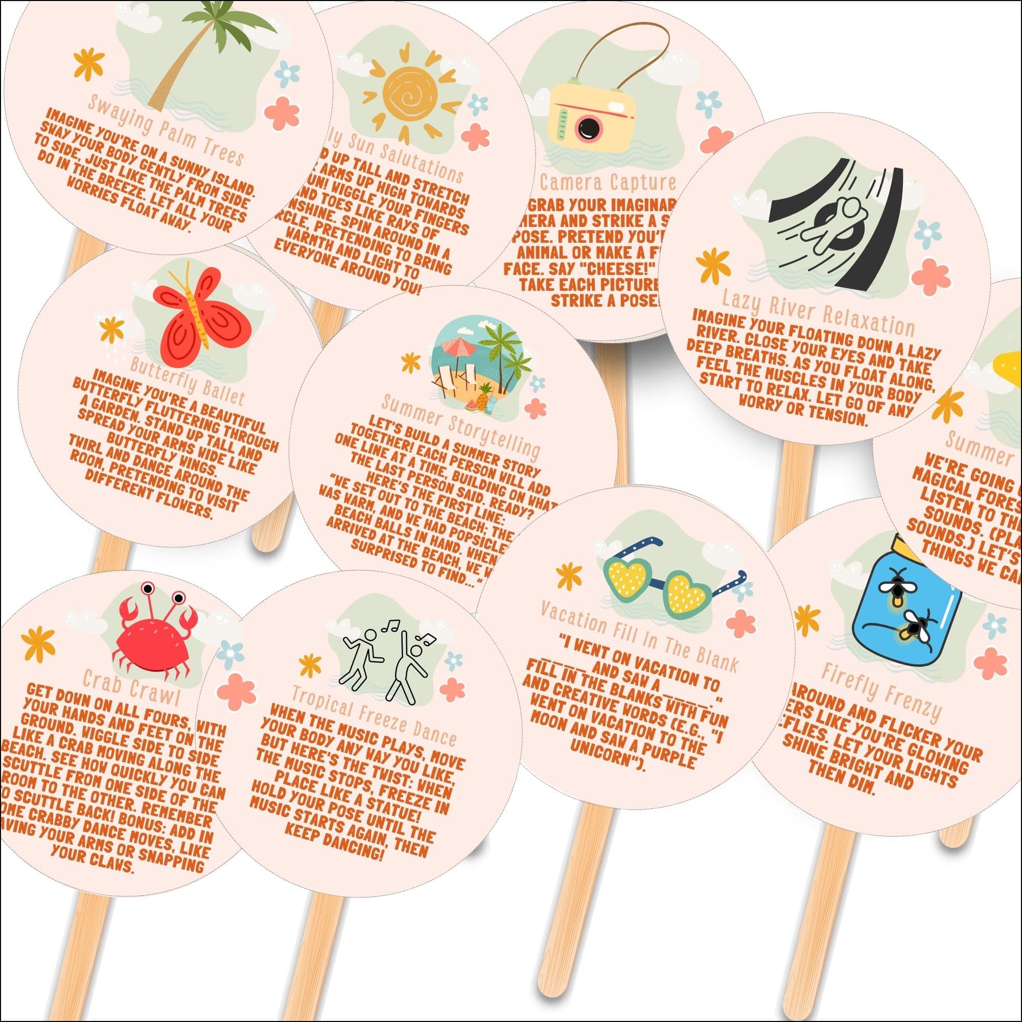 Summer-themed Brain Breaks