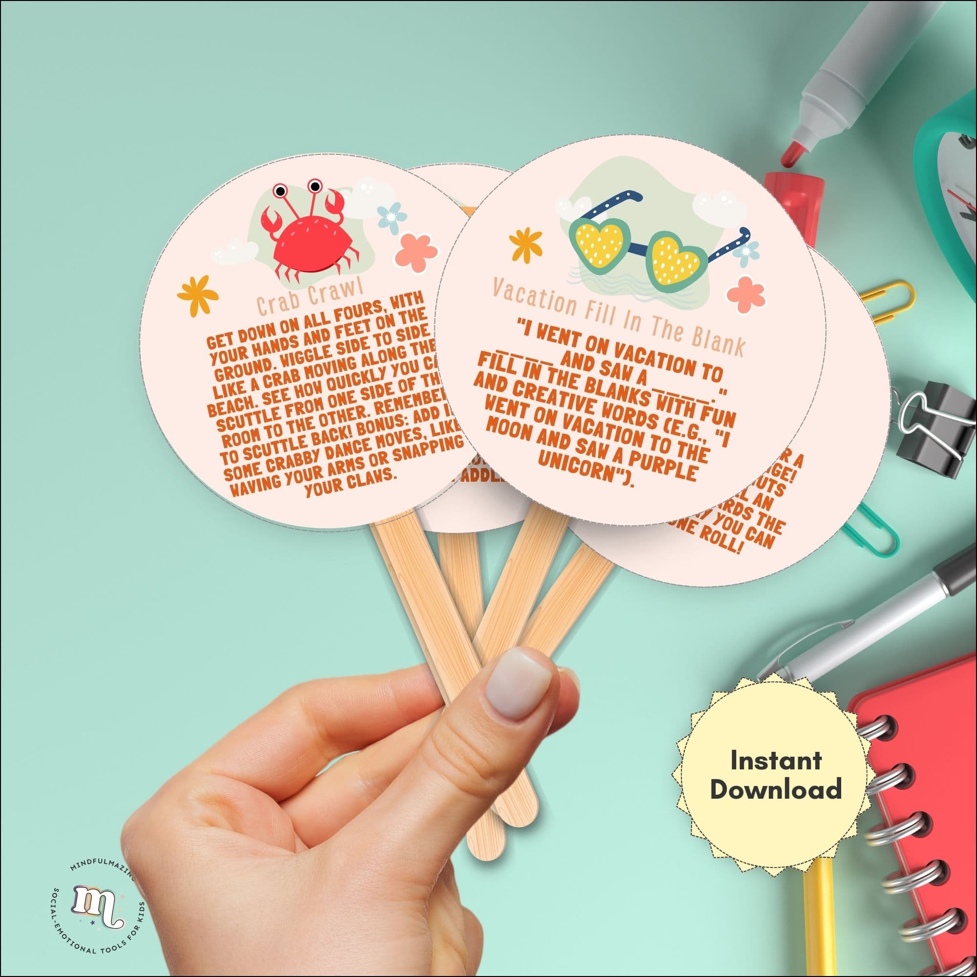 Summer-themed Brain Breaks