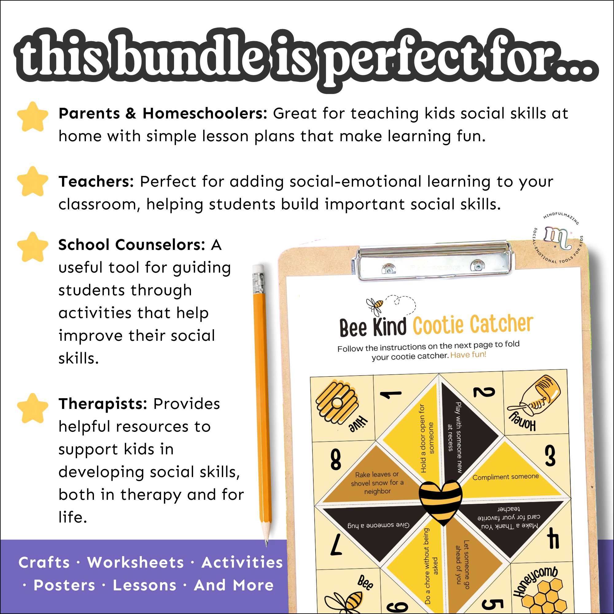 Social Skills Social-Emotional Learning Unit (ages 3 - 8)