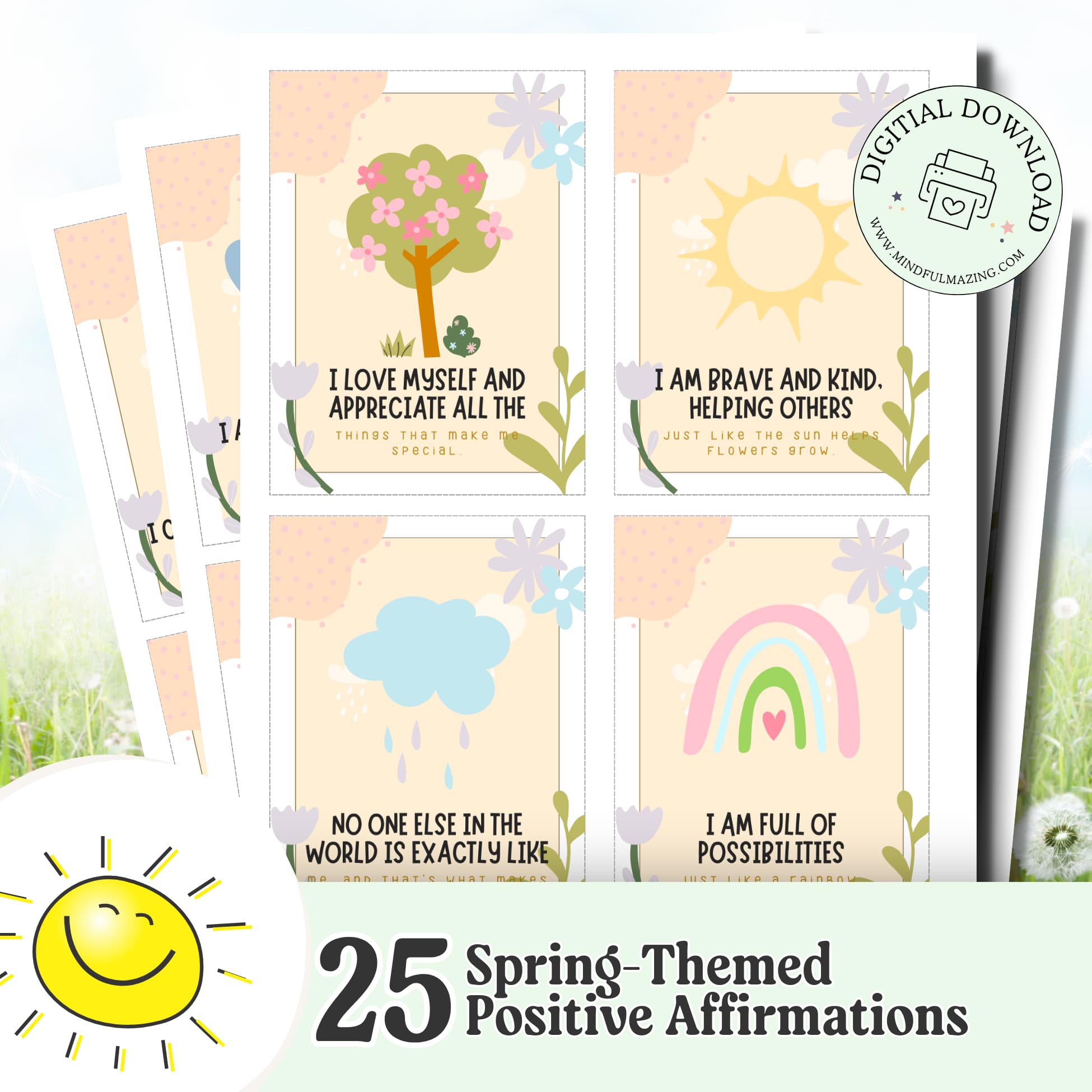 Spring-themed Affirmations