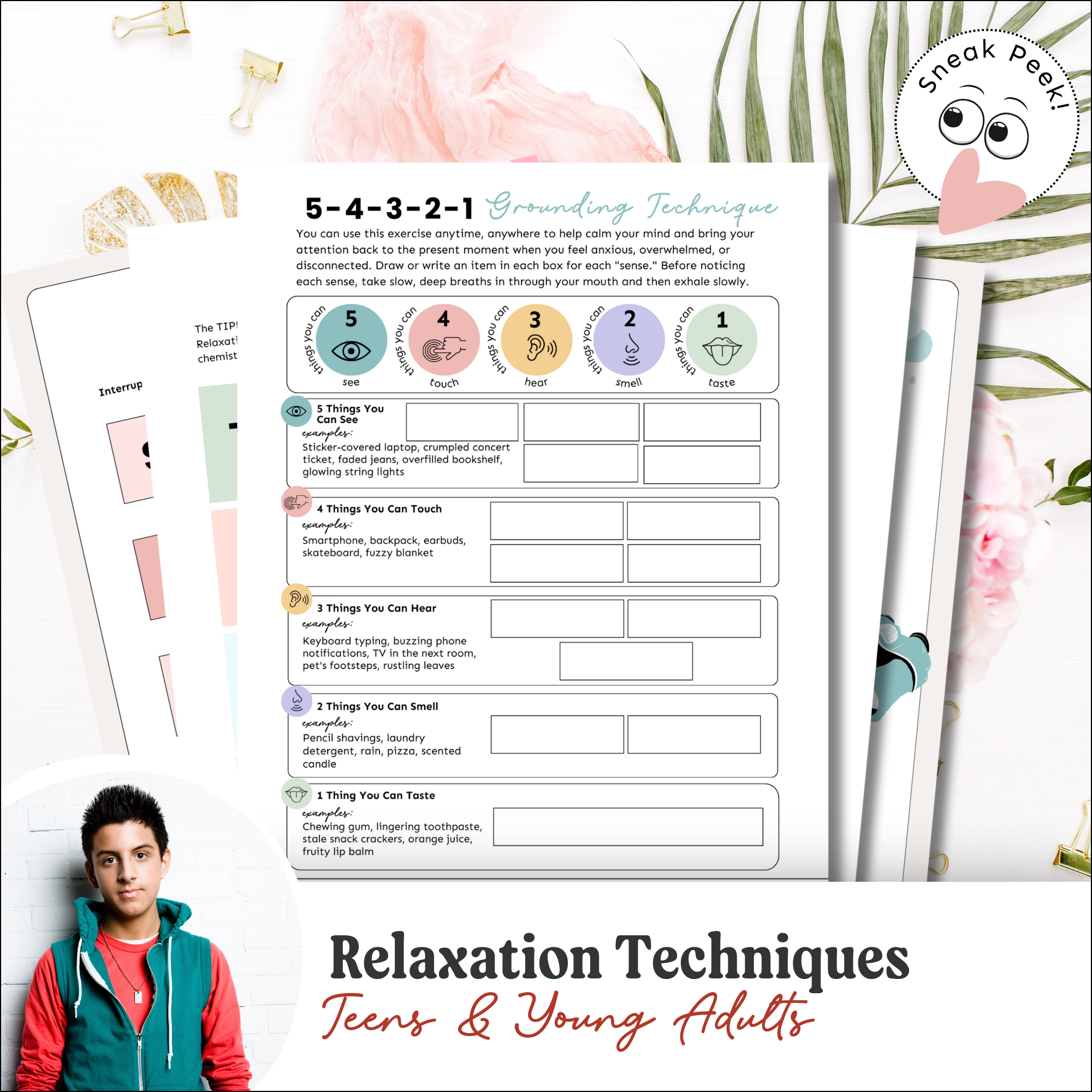 Teen & Young Adult Mega Emotions Workbook